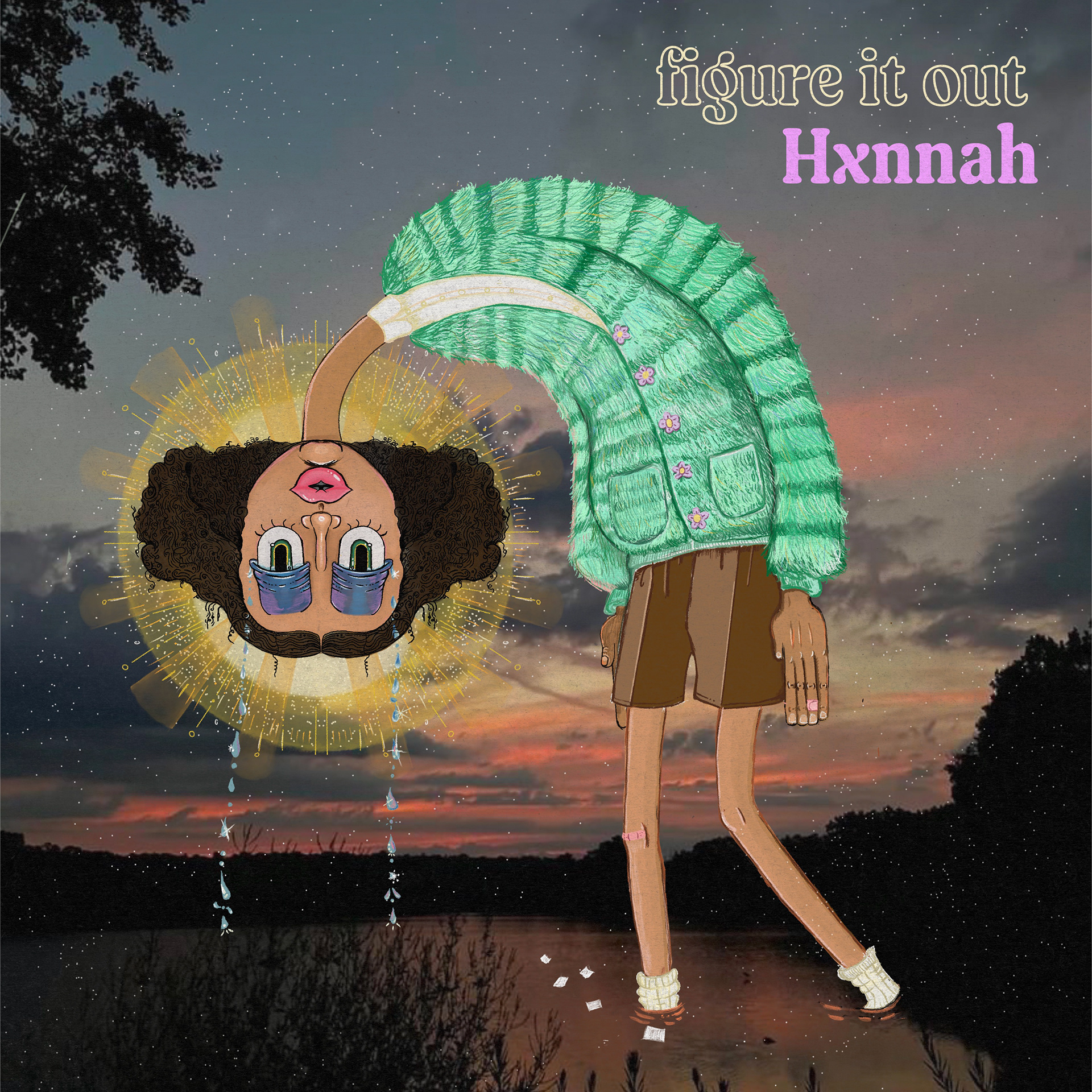 figure it out (cover art for Hxnnah)