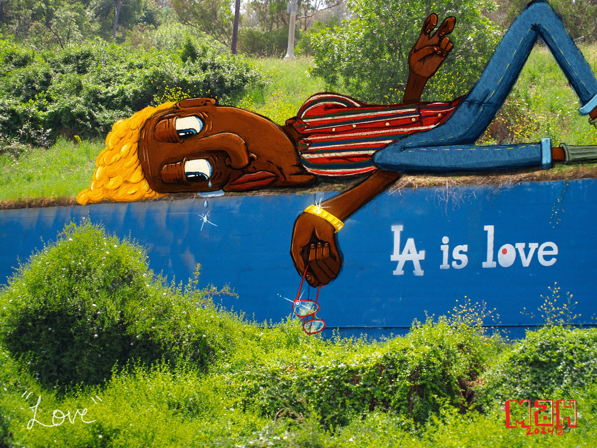 "love" (imaginary acquaintances)