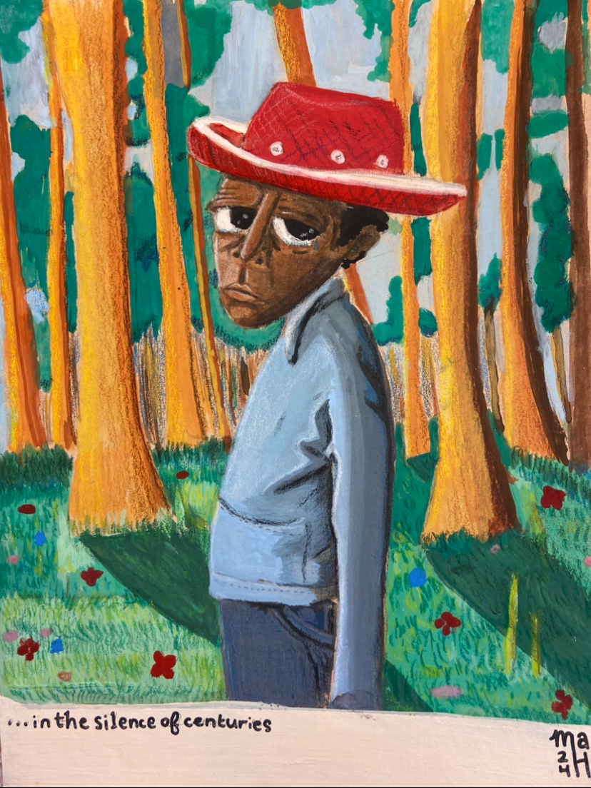 alone in the silence of centuries