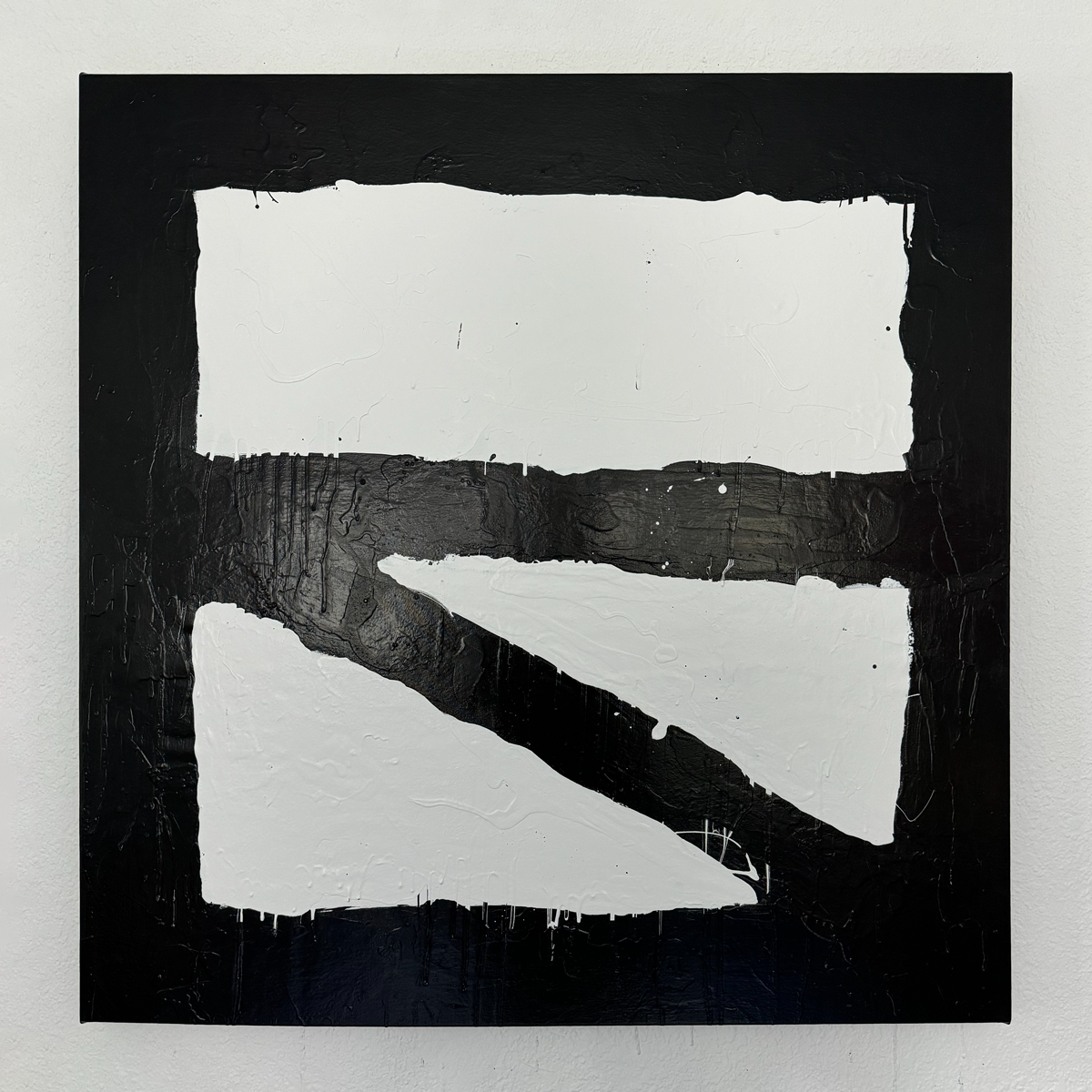 "Registered” Acrylic on canvas 3ft x 3ft