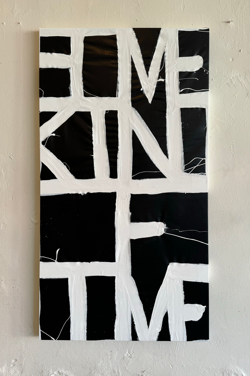 “Some Kind of Love” Acrylic on canvas 2ft x 4ft