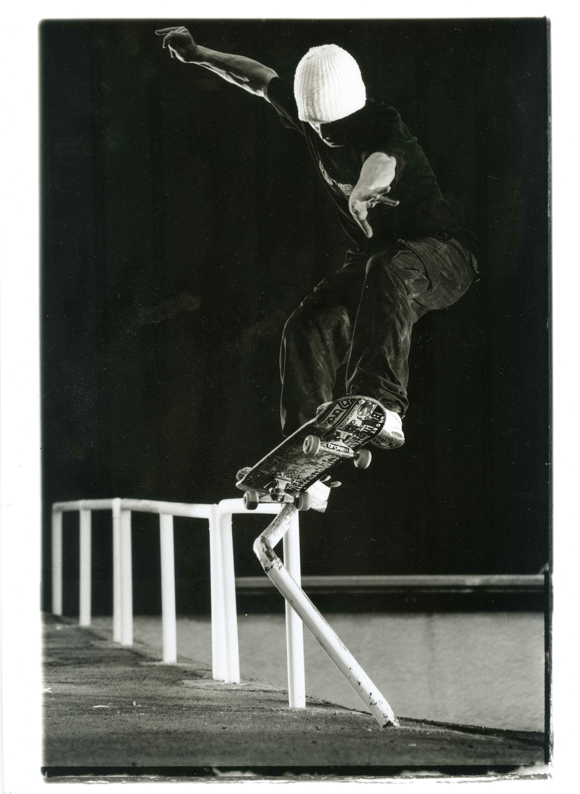 Moss, Montpellier. Tirage argentique. Fin 90's.