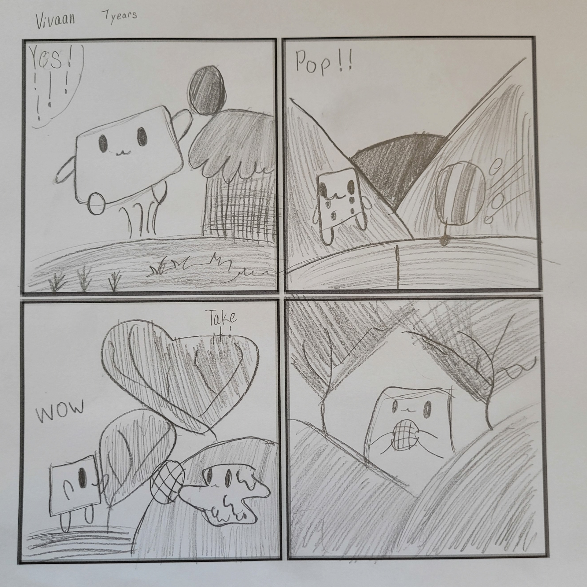 4 Panel Storytelling Exercise