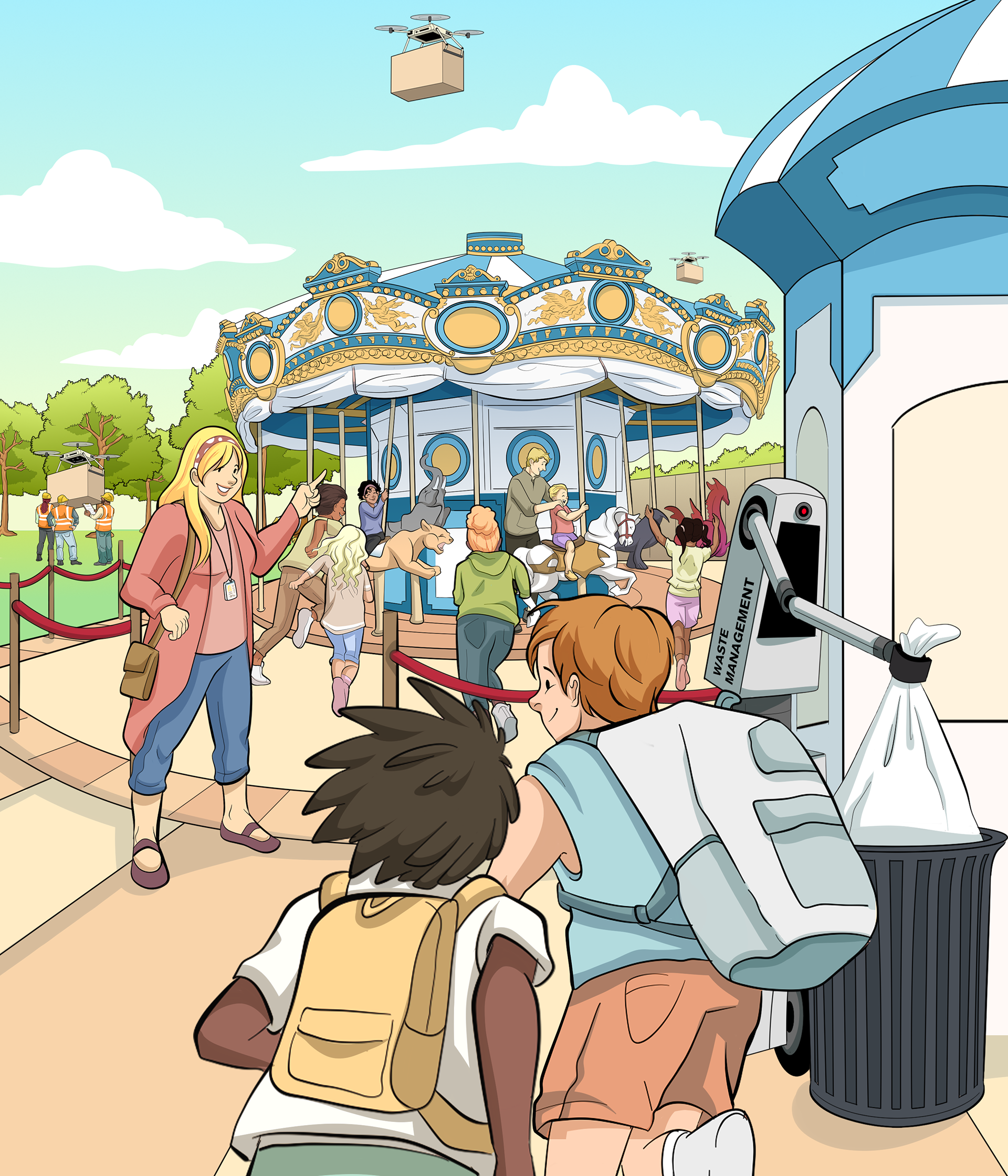Editorial Cover Illustration