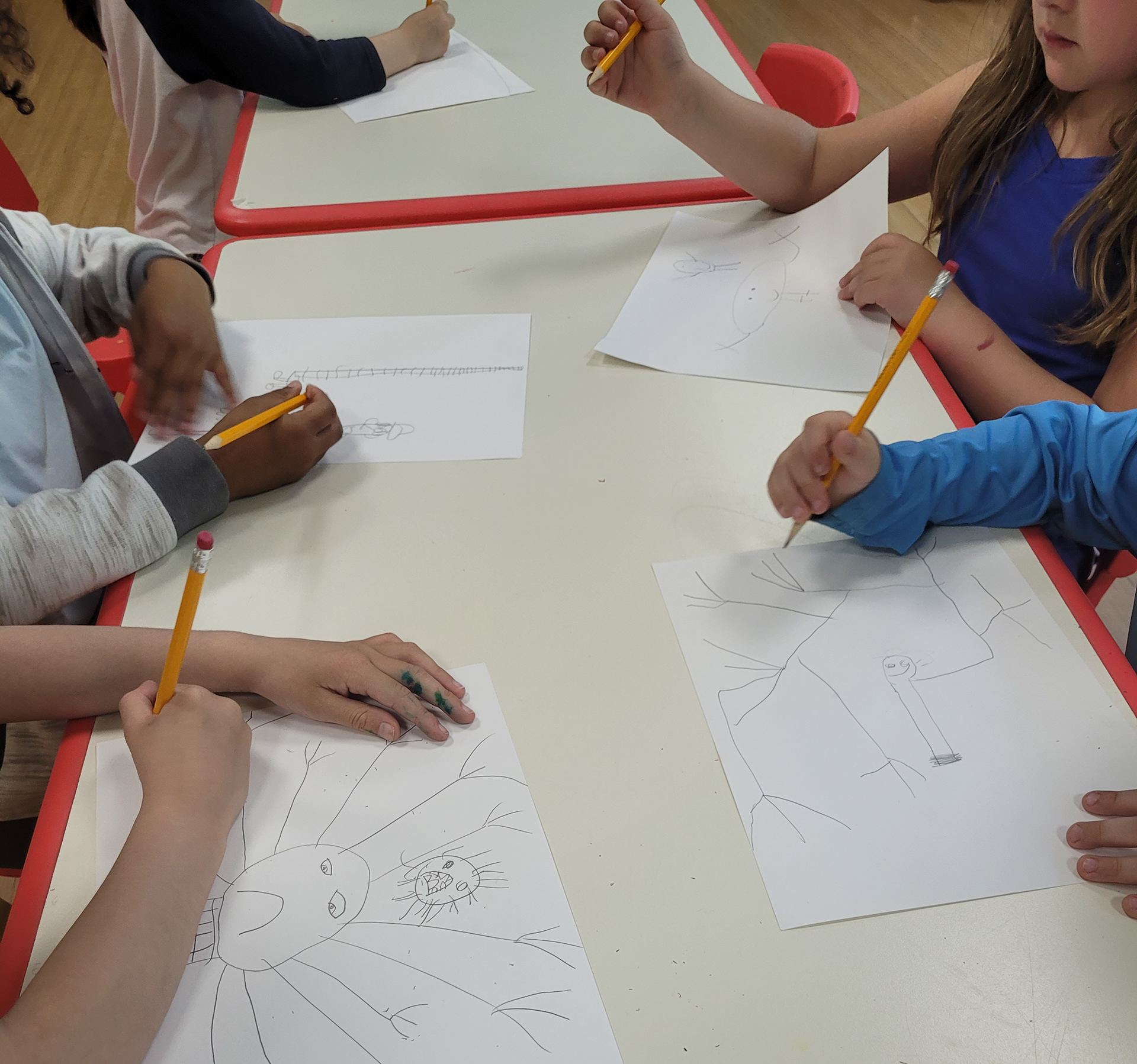 Students Working