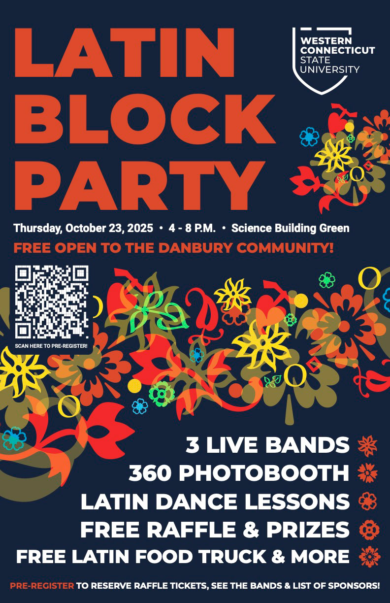 Latin Block Party promotional poster + rebranded imagery 11x17 (2025)