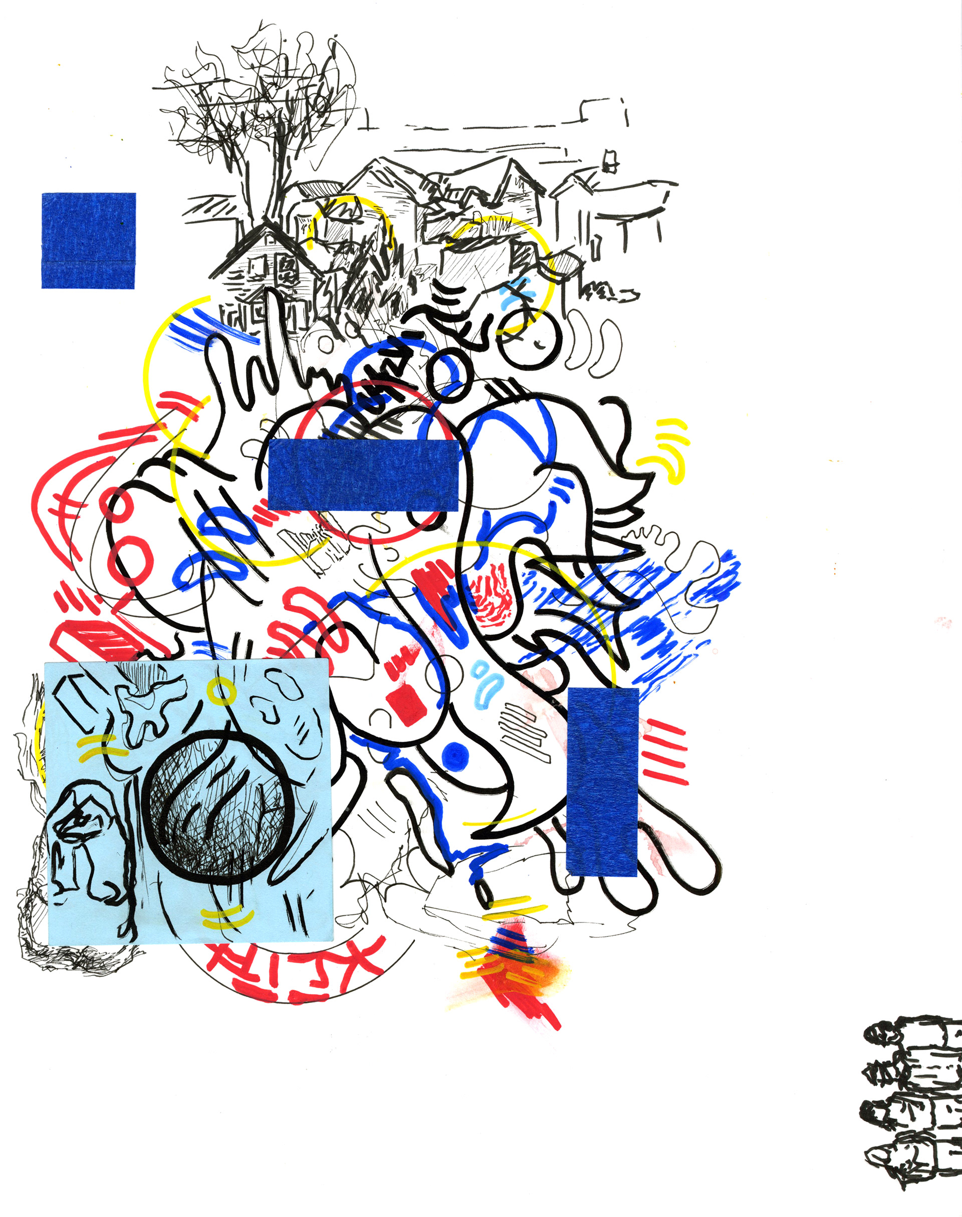 Midtown - Mixed Media (2024)