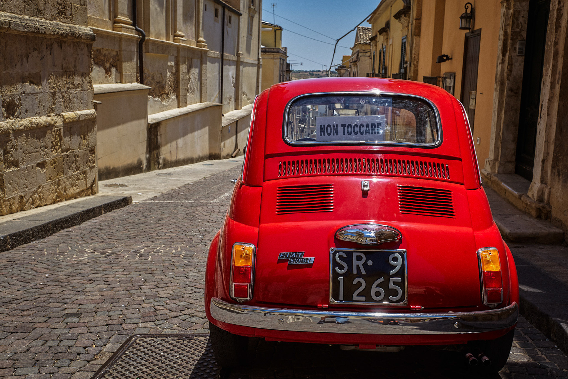 Fiat 500 Red