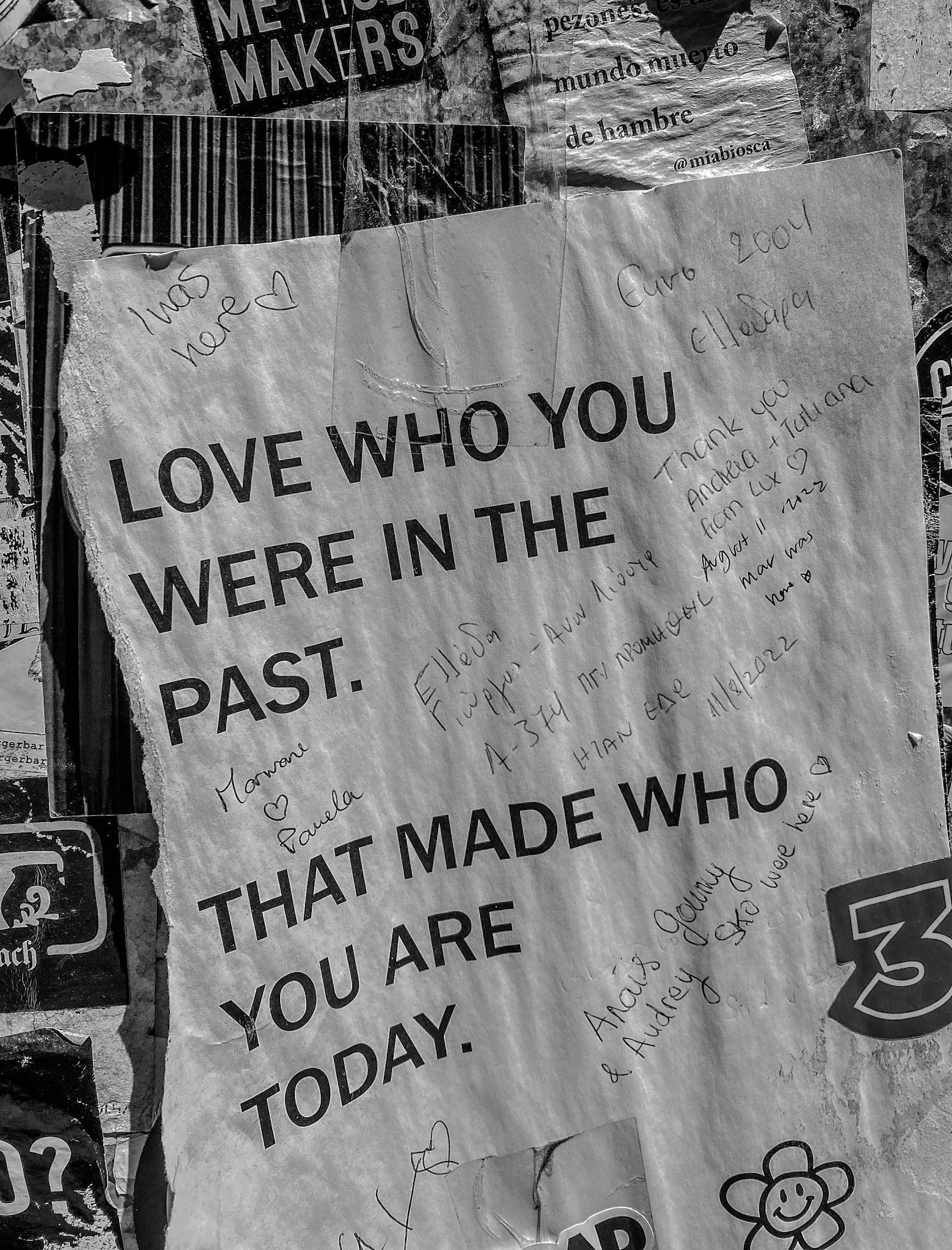 Love who you were in the past