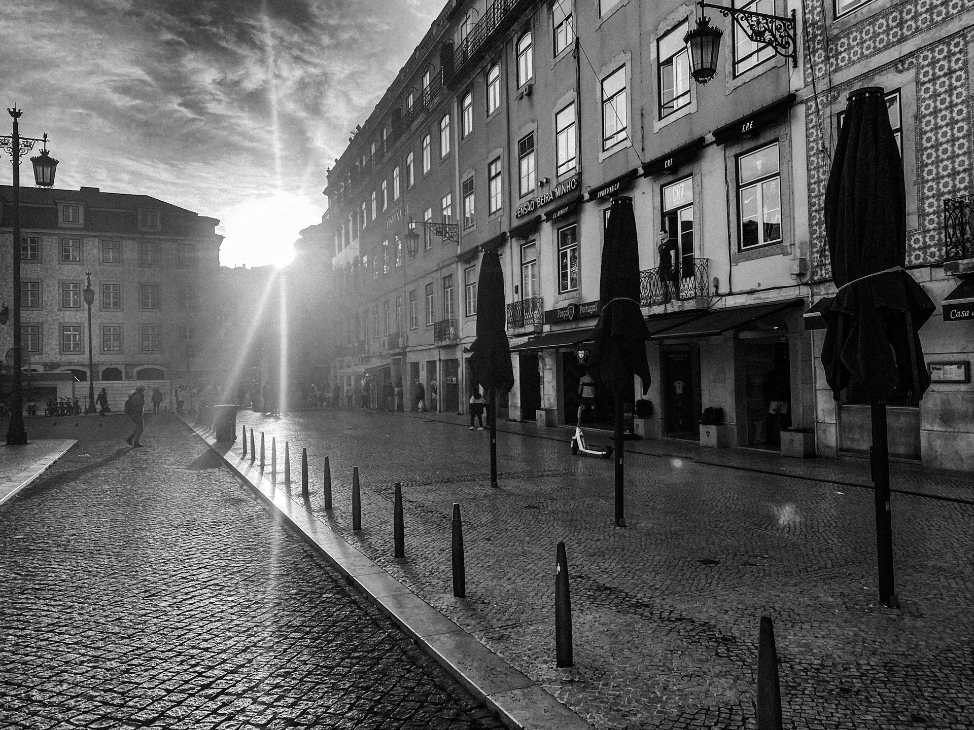 Sun in Lisbon