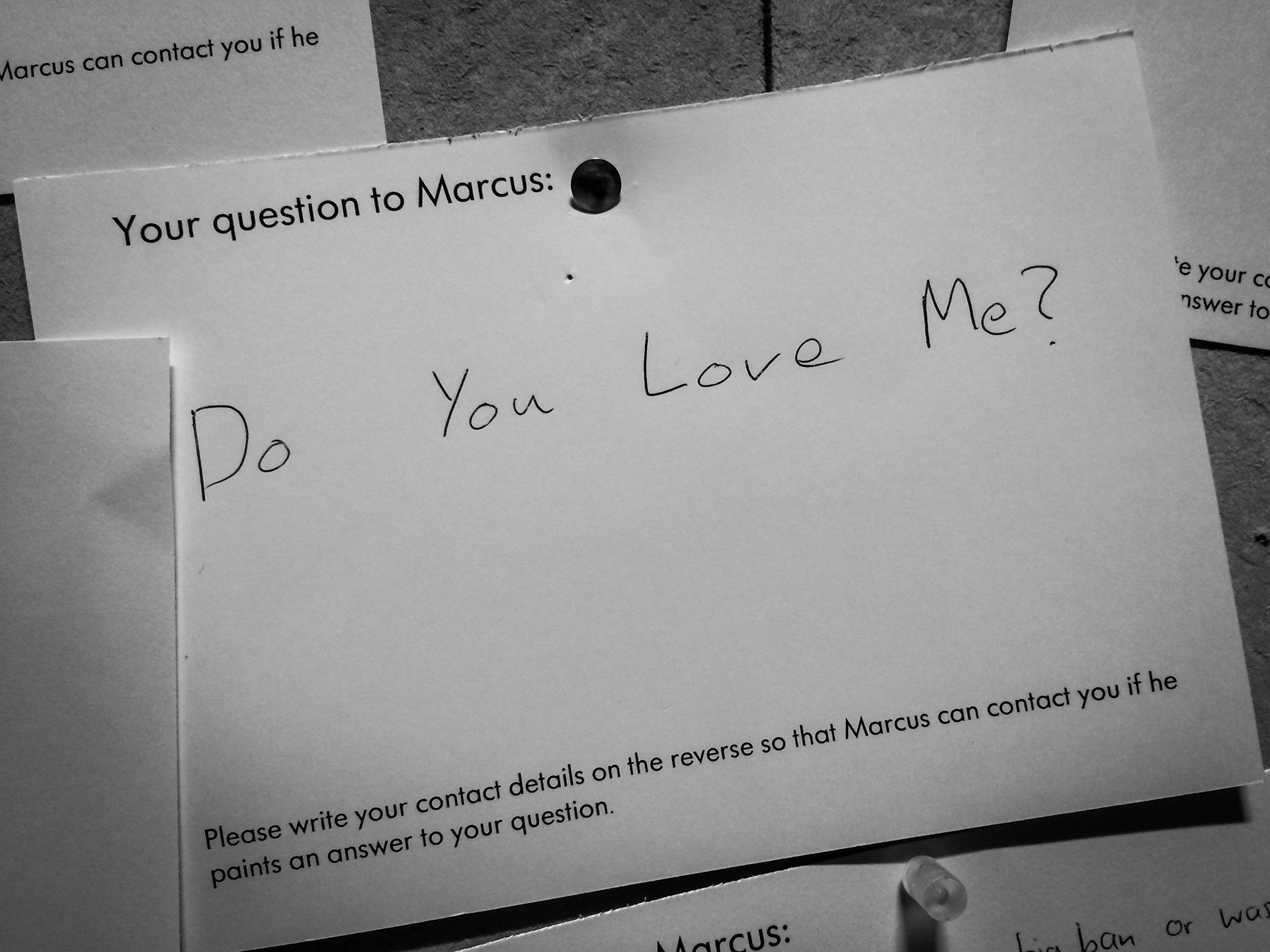 Do you love me?