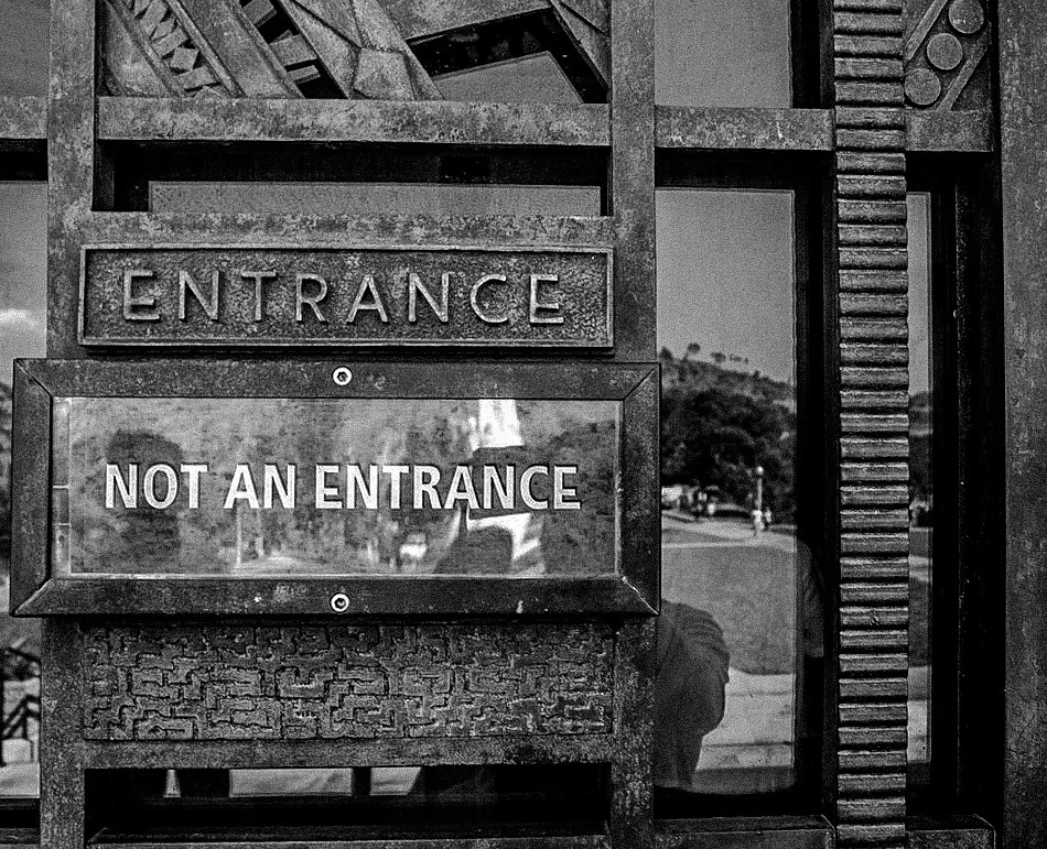 Entrance Not Entrance