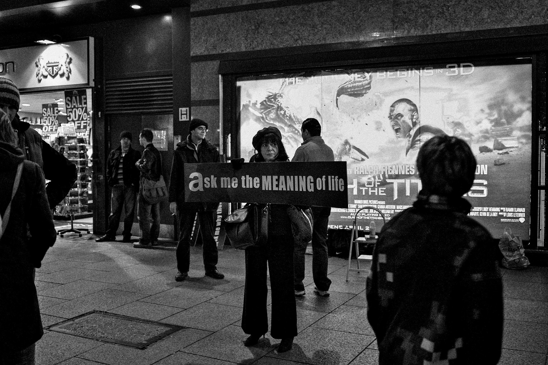 ask me the meaning of life