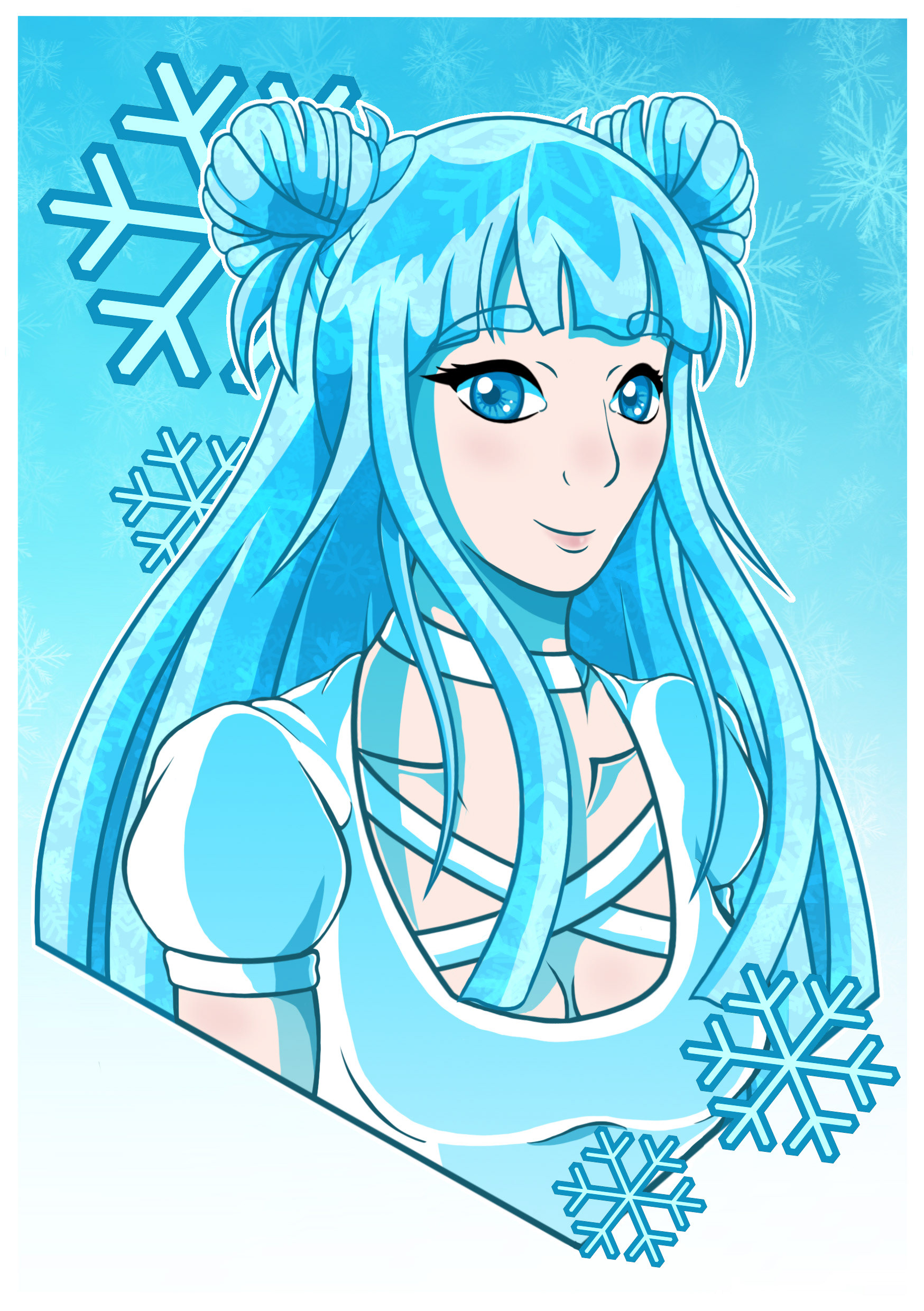 Original character Gift Art for Alicia. March 2020