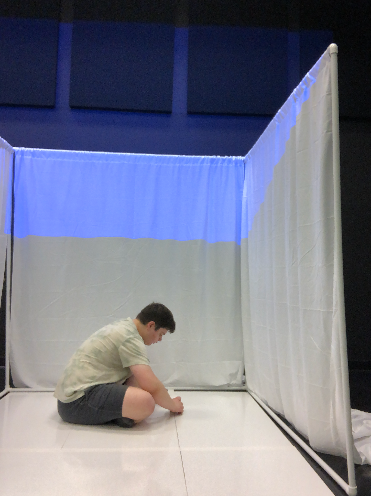 Taping the floors