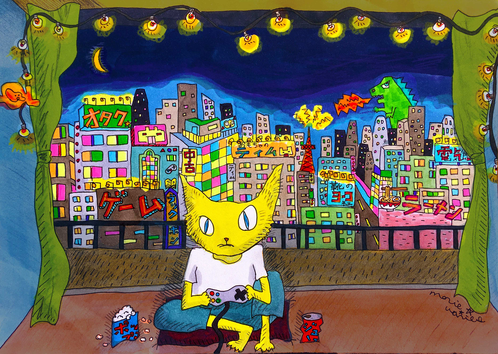 ゲーマーな猫/The Gamer Cat