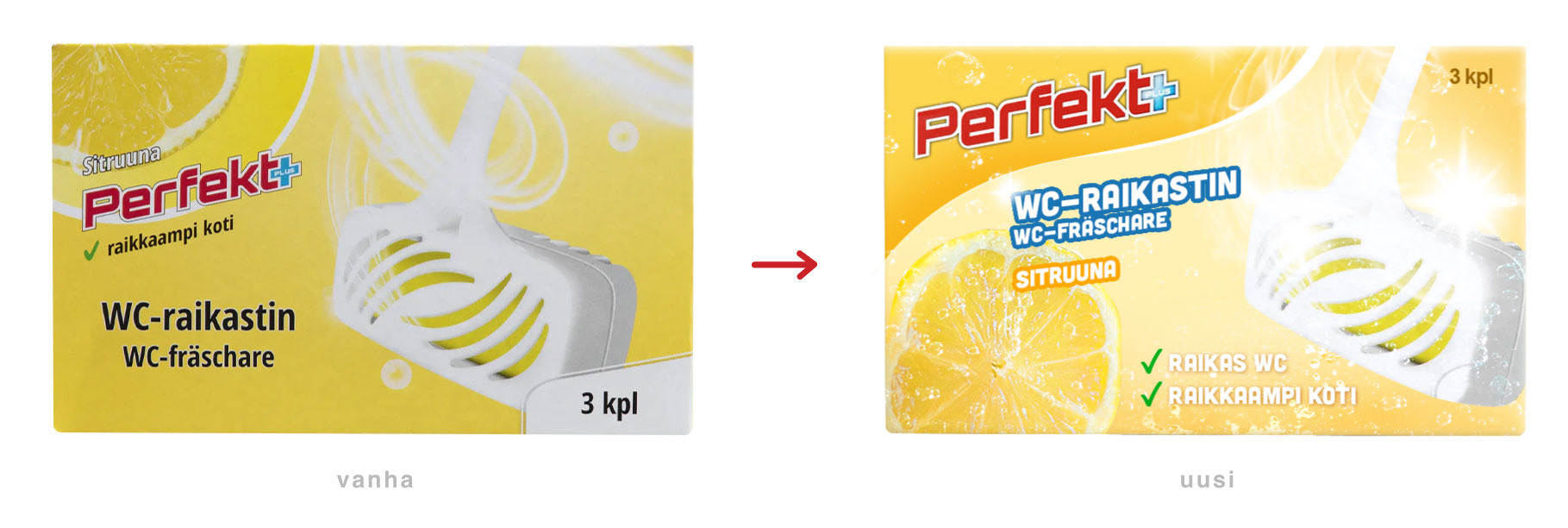 Toilet Refreshener - Package Design - Personal project