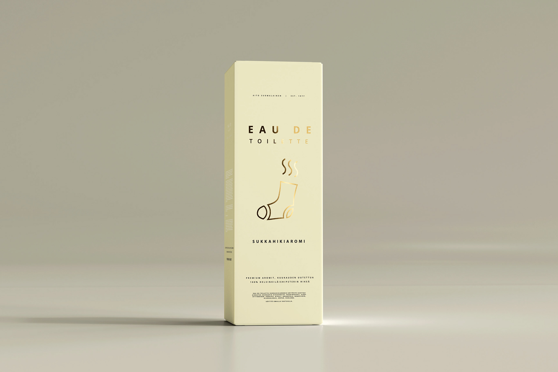 Eau De Toilette - Package Design - Personal project