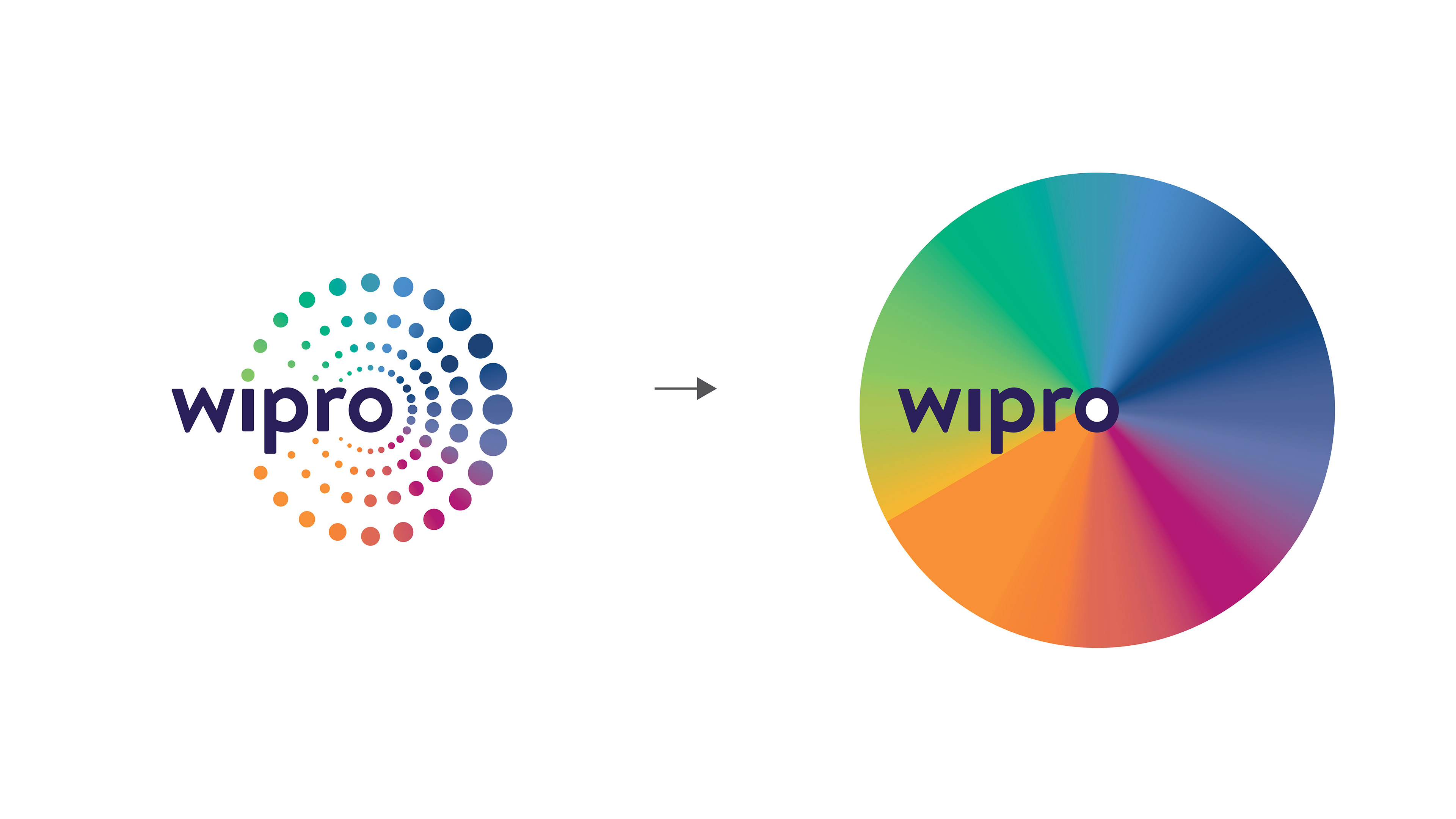 A deeper review of the logo assets revealed that the colored discs were built from a rasterized gradient image, not a scalable system — creating technical and production constraints.