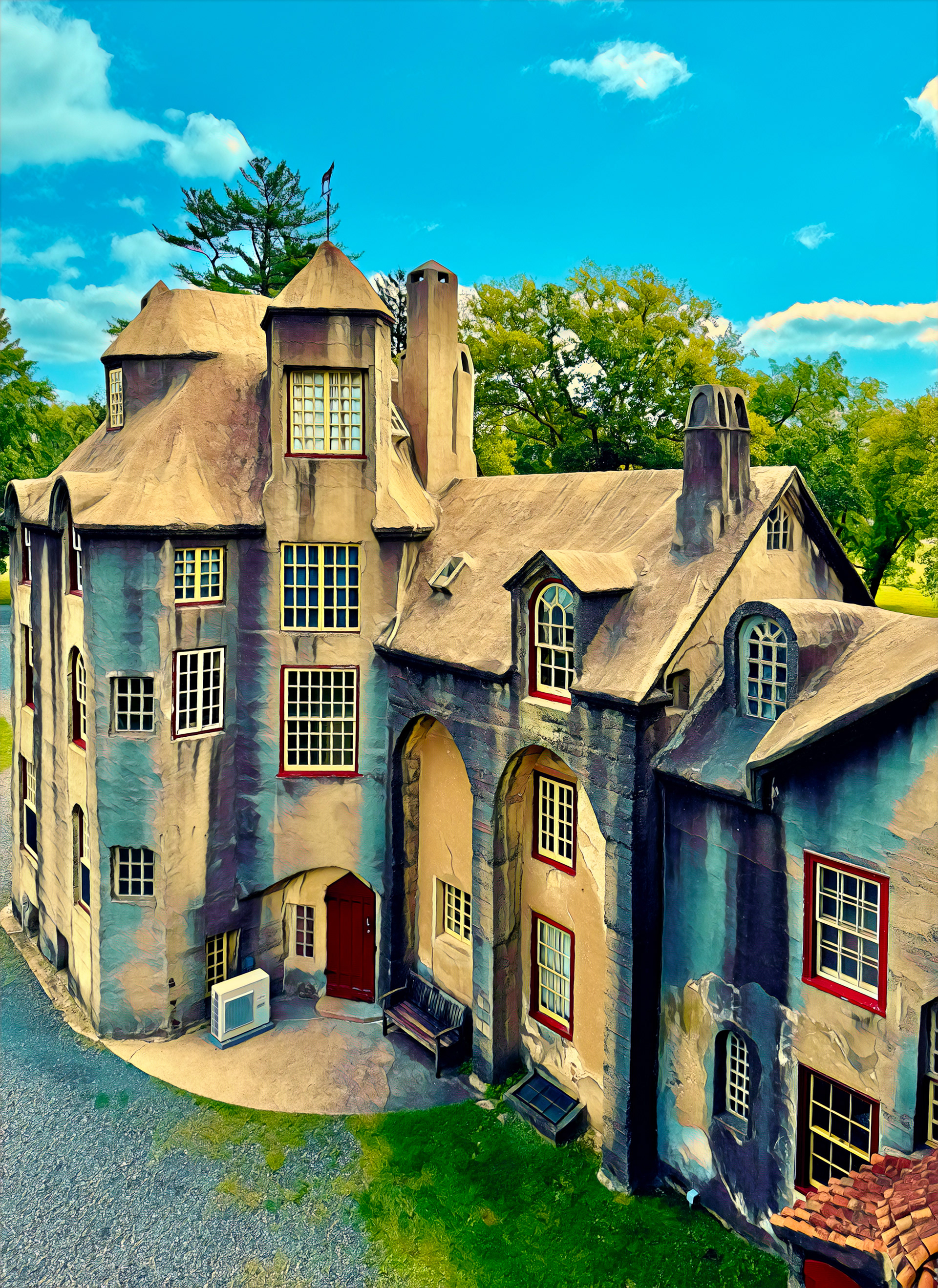 Mercer Castle in Doylestown PA