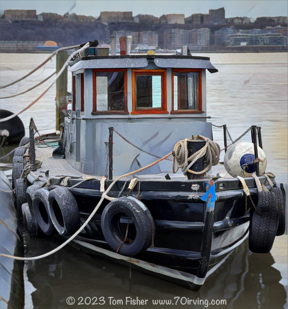 Work Tug in the Hudson River NY