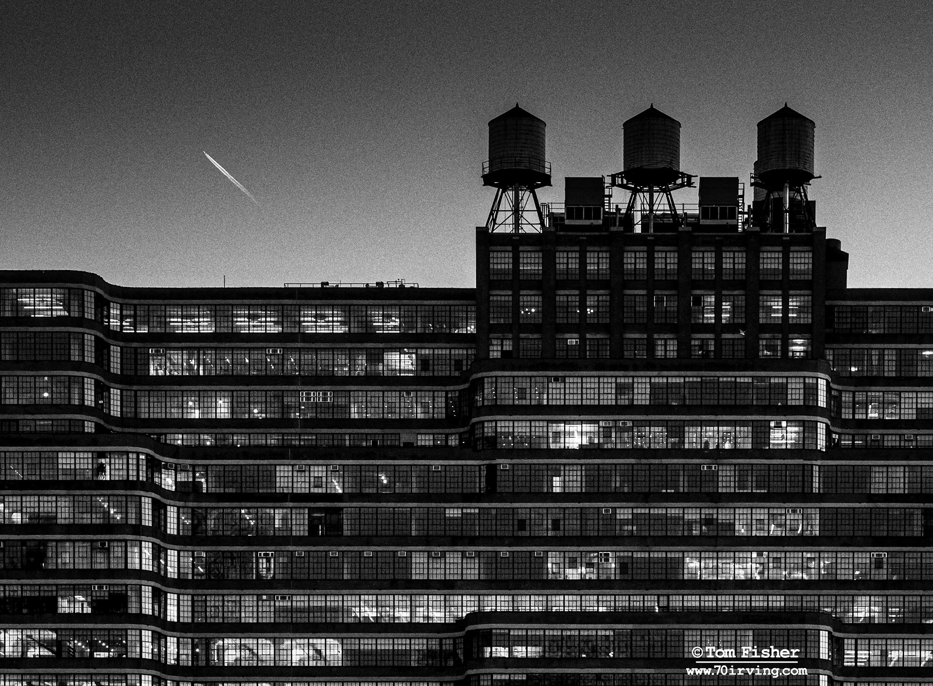 Starett-Lehigh at Sunset