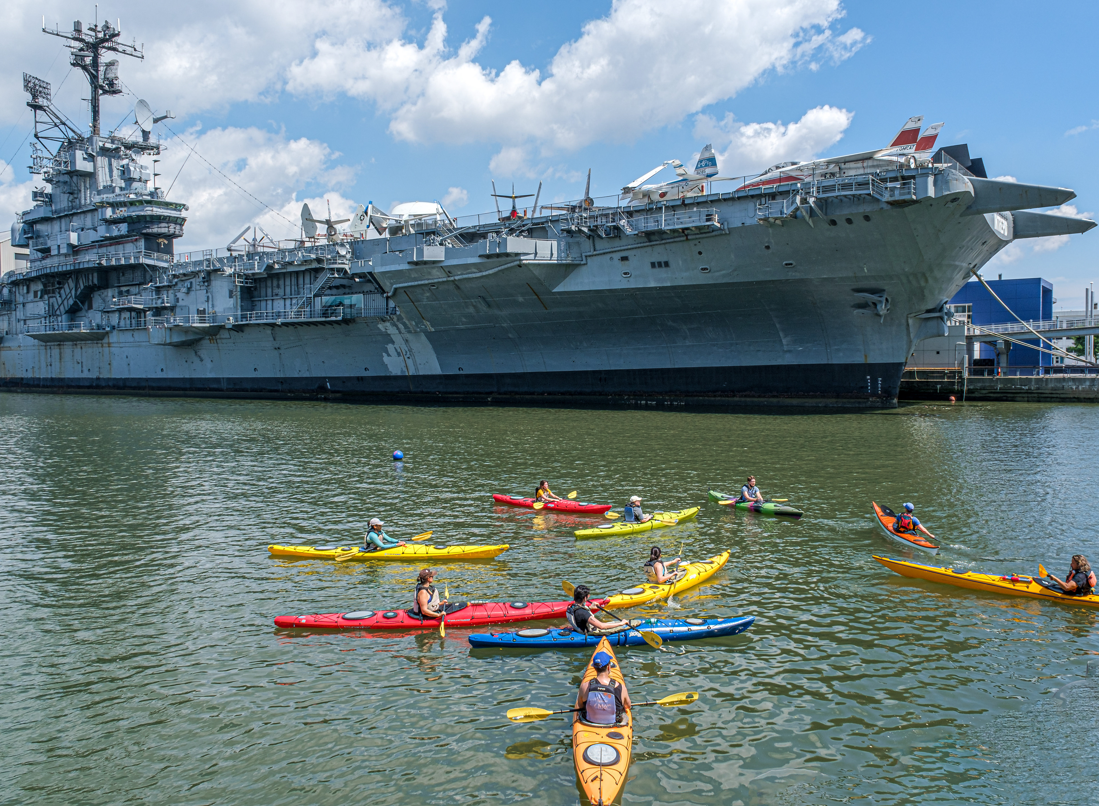 Kayaking Visitors