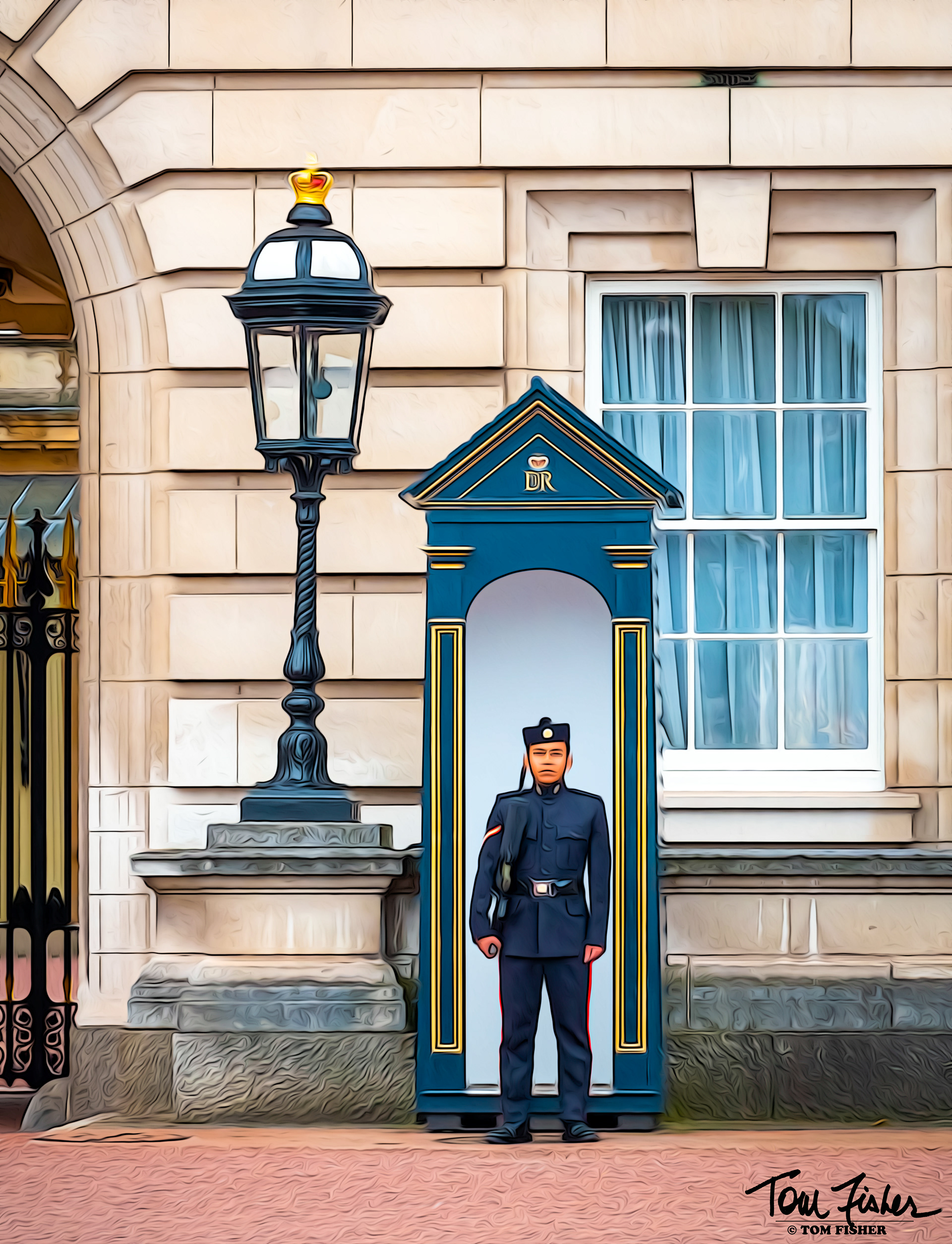 Buckingham Palace in London