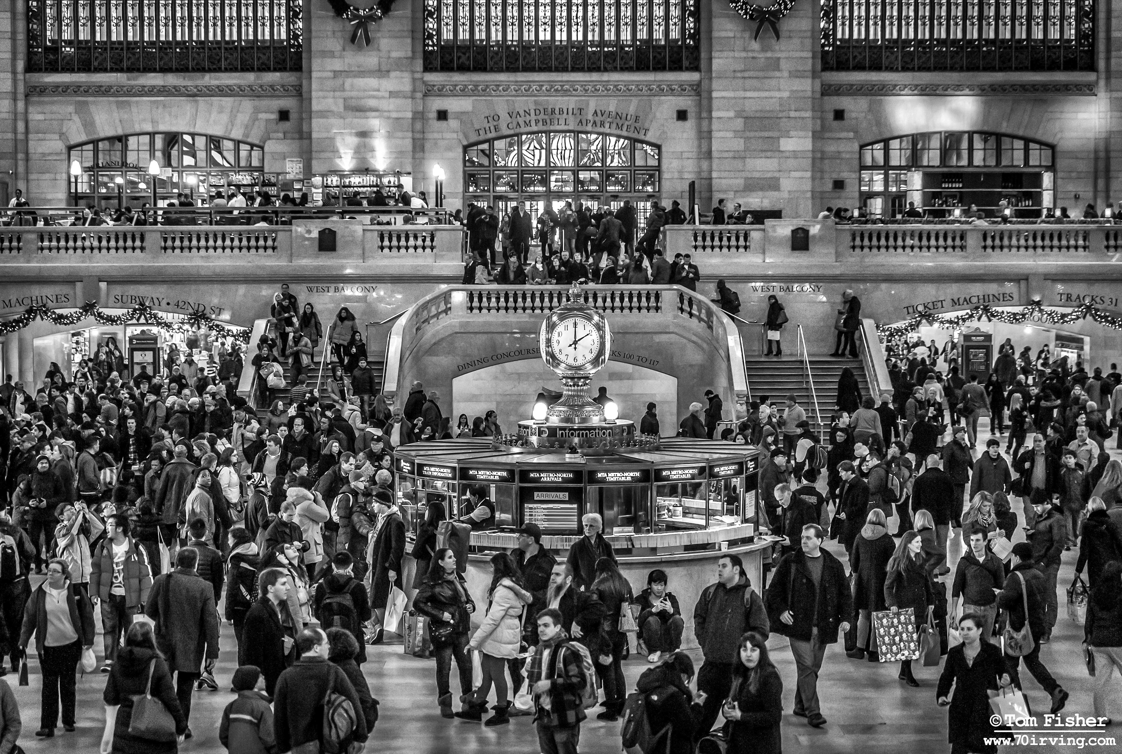 Christmas Eve at Grand Central Terminal