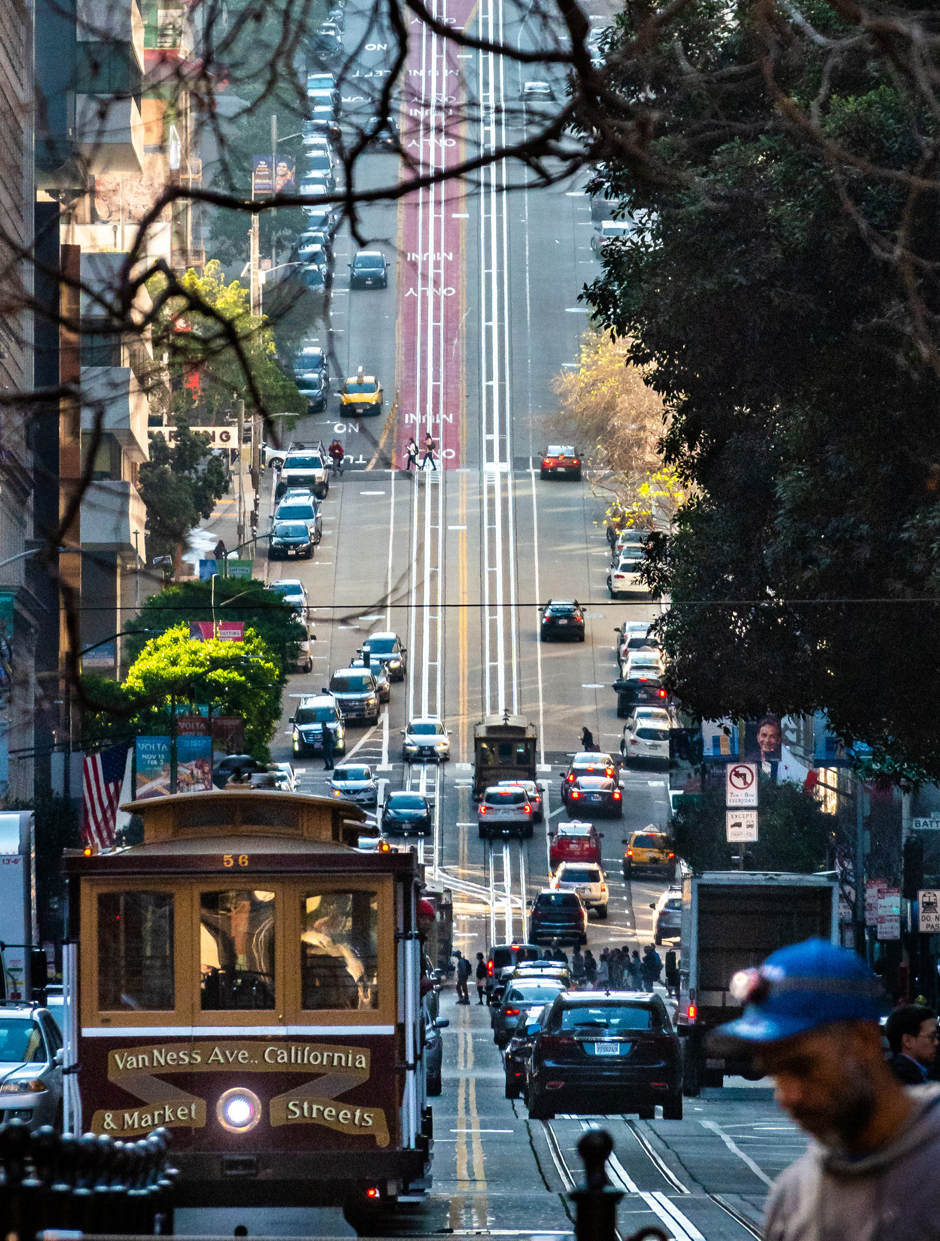 Market St in San Francisco, CA