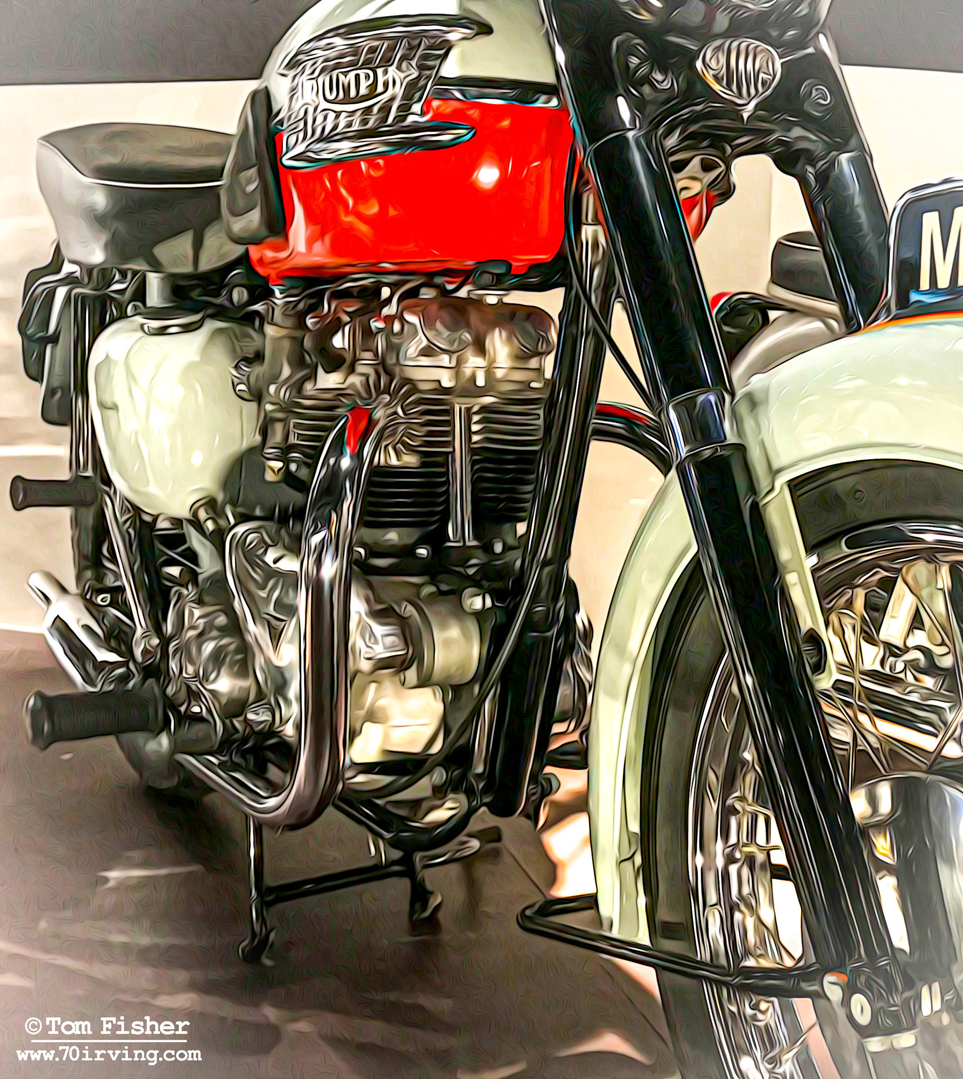 The First Bonnie Made by Triumph