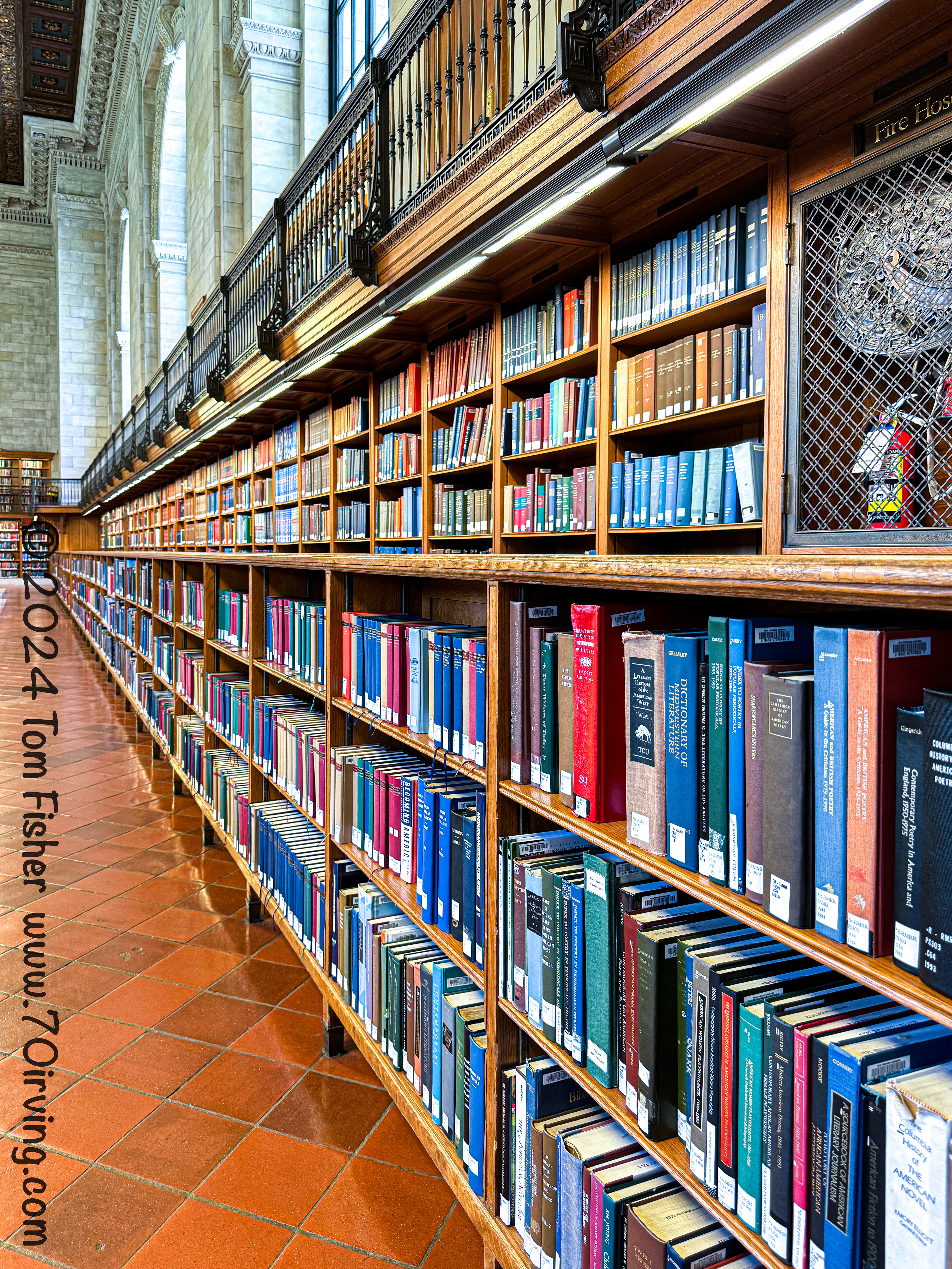 Stacks in the NYPL Main Branch