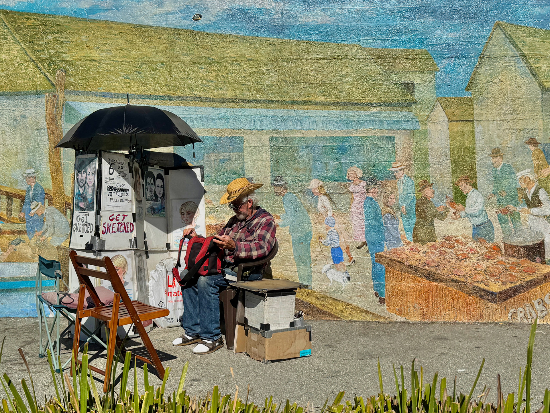 Street Painter in San Francisco, CA