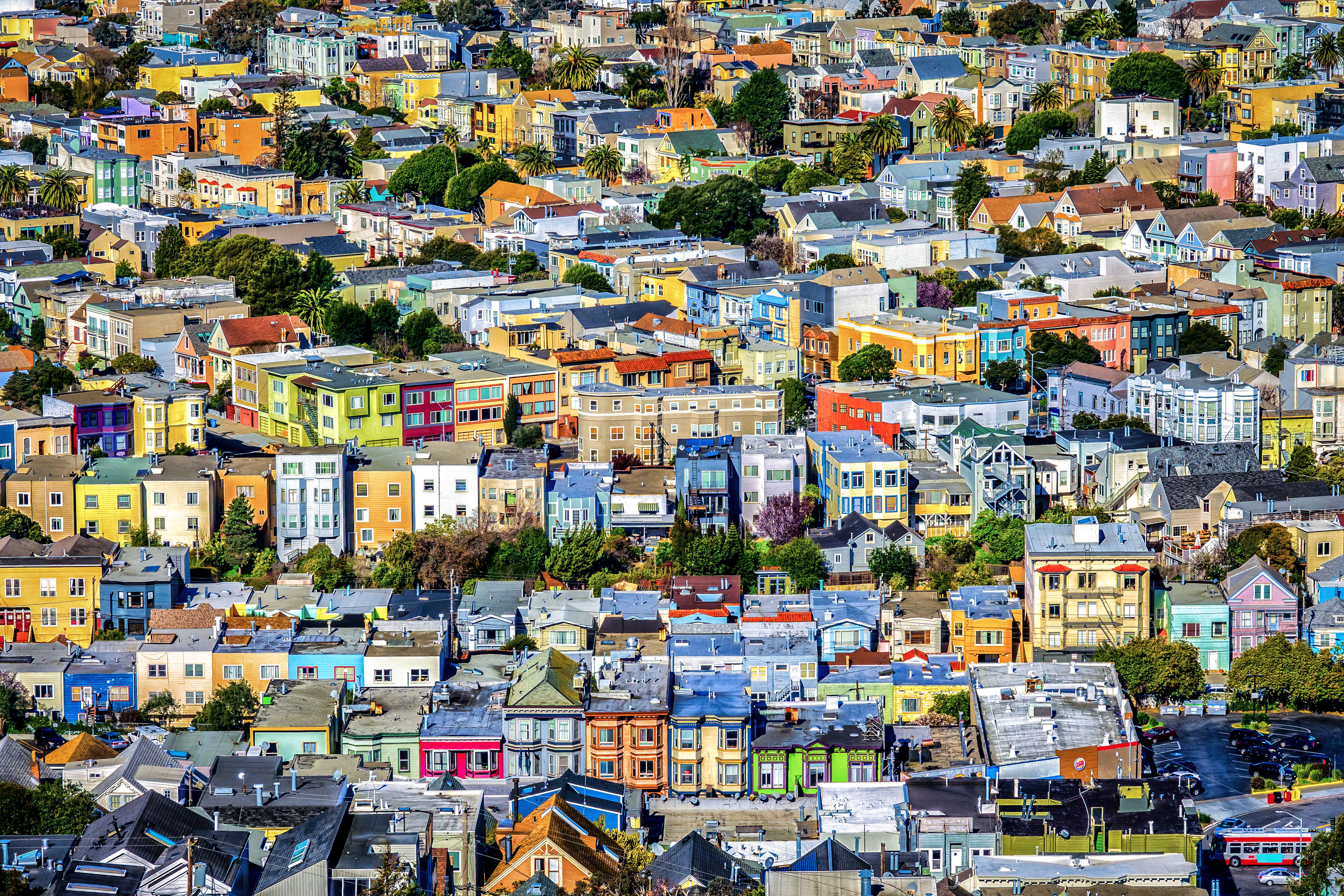 Mission District of San Francisco, CA