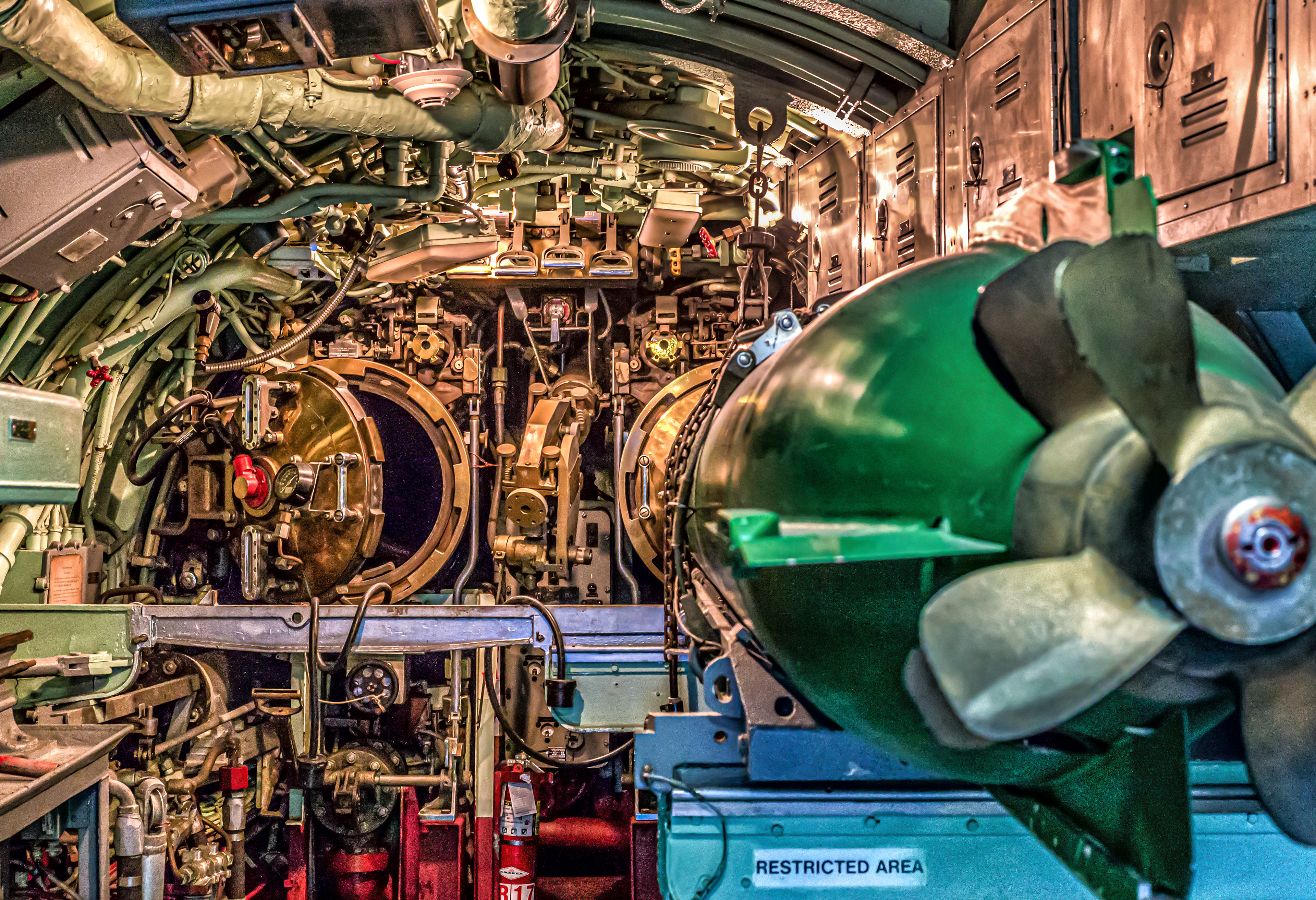 Growler Aft Torpedo Room