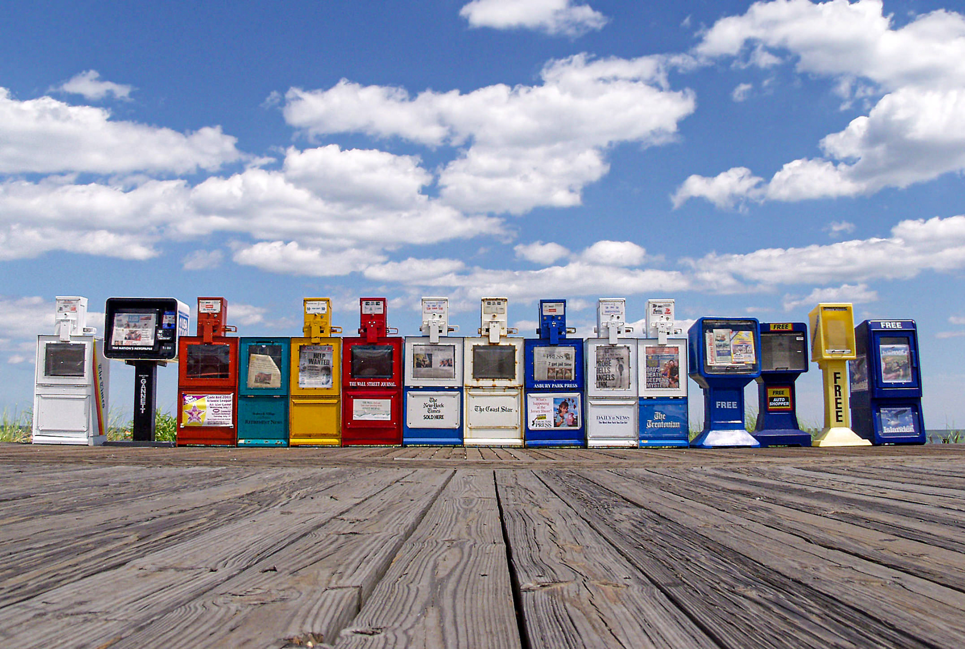 Boardwalk in Belmar, NJ
