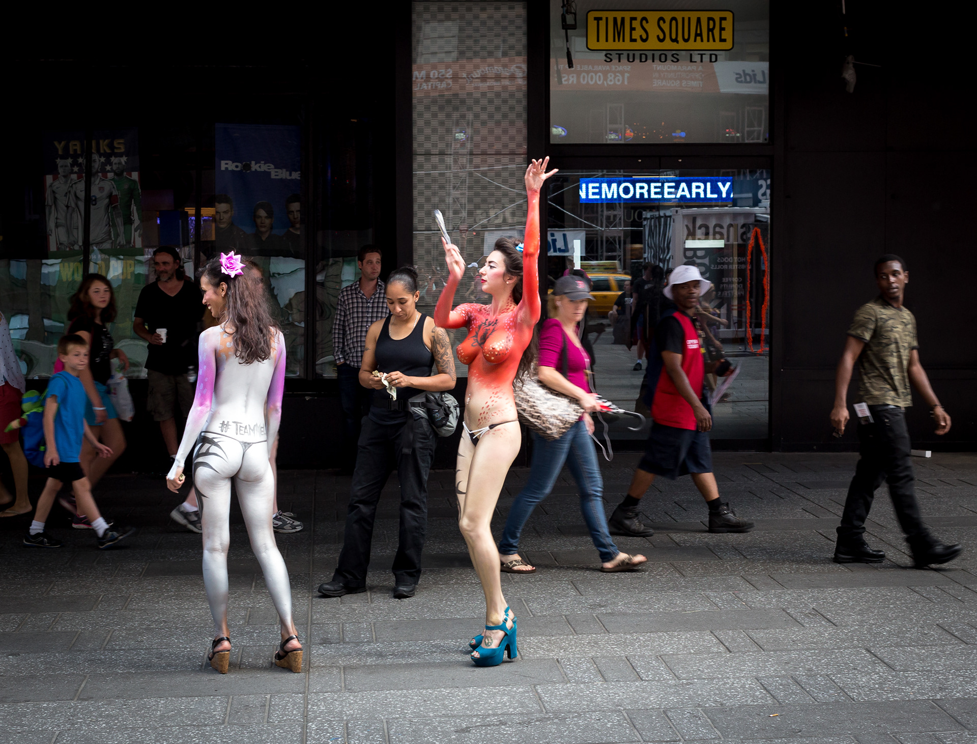 Times Square Tourist Entertainment