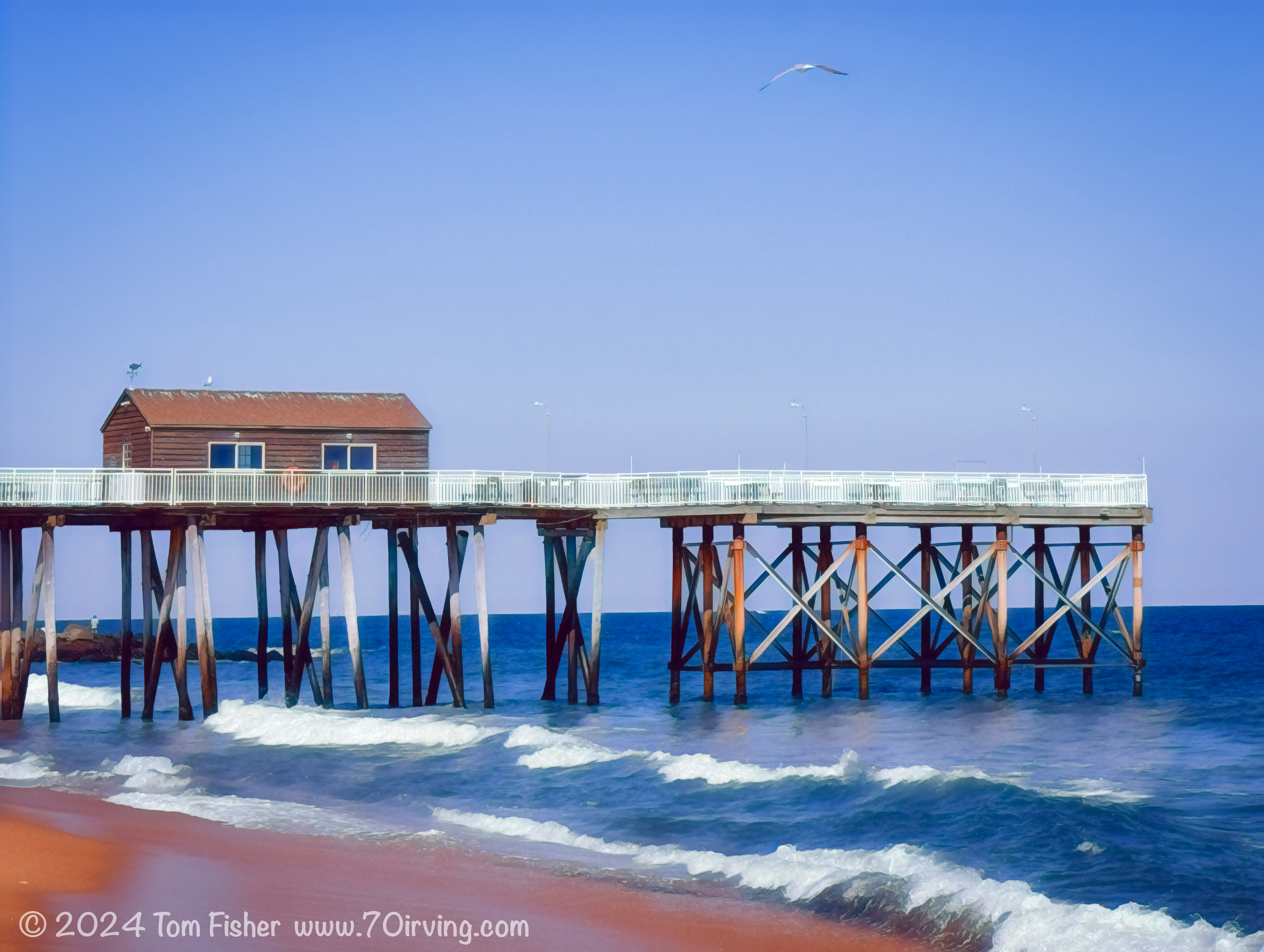 Fishing Pier in Belmar NJ