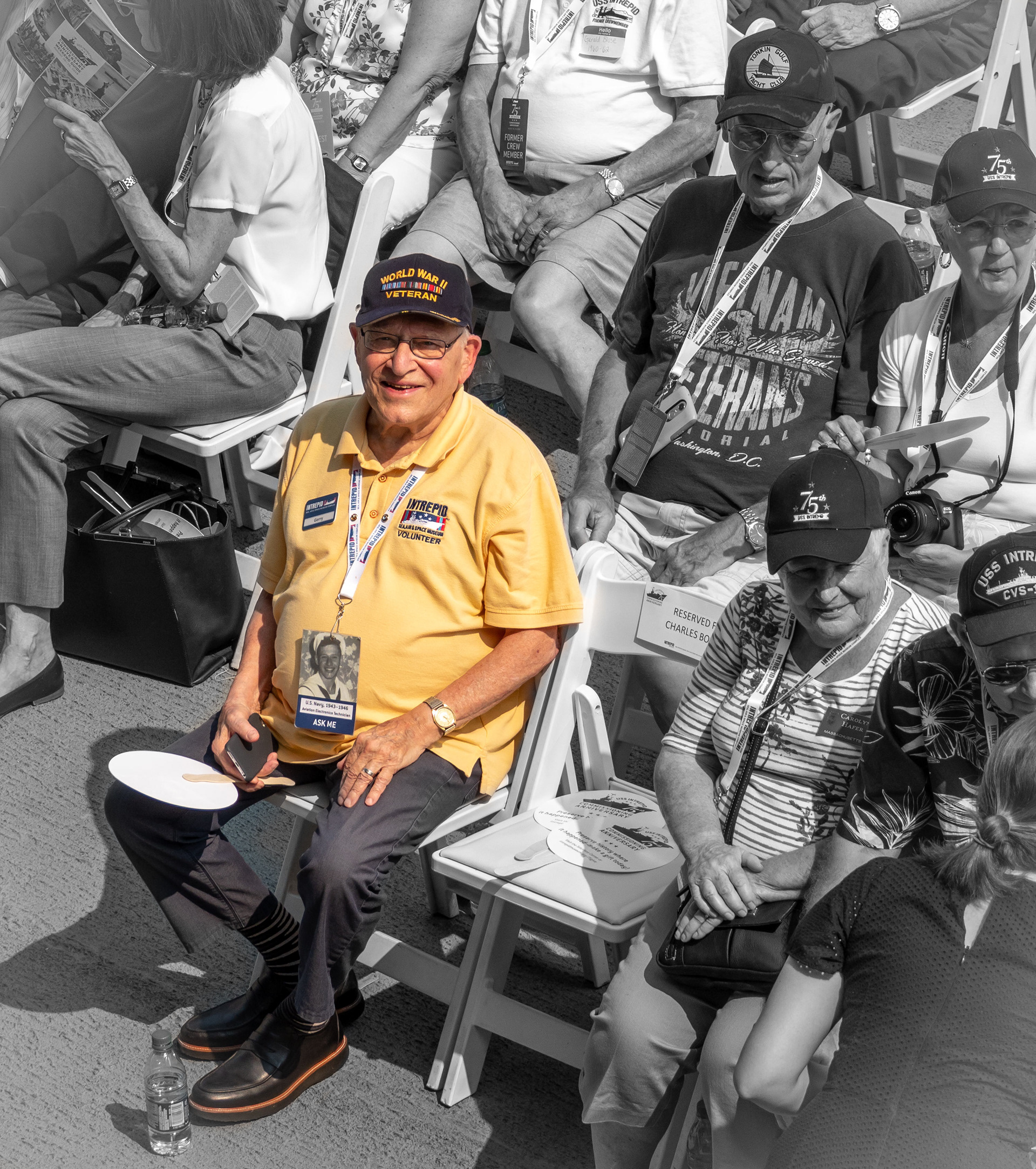 My friend and fellow volunteer, Gerry. RIP