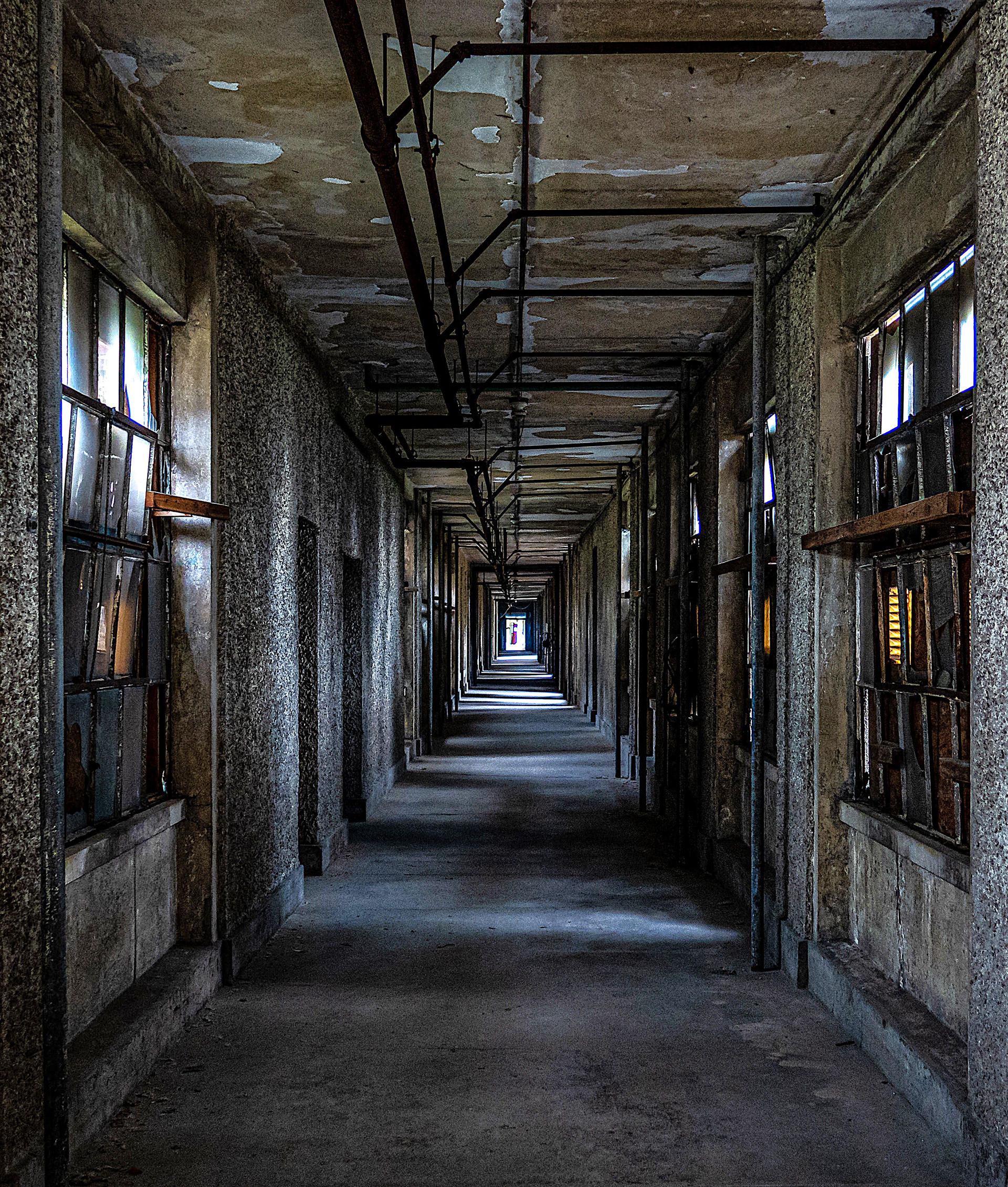 Hospital on Ellis Island, NYC Harbor