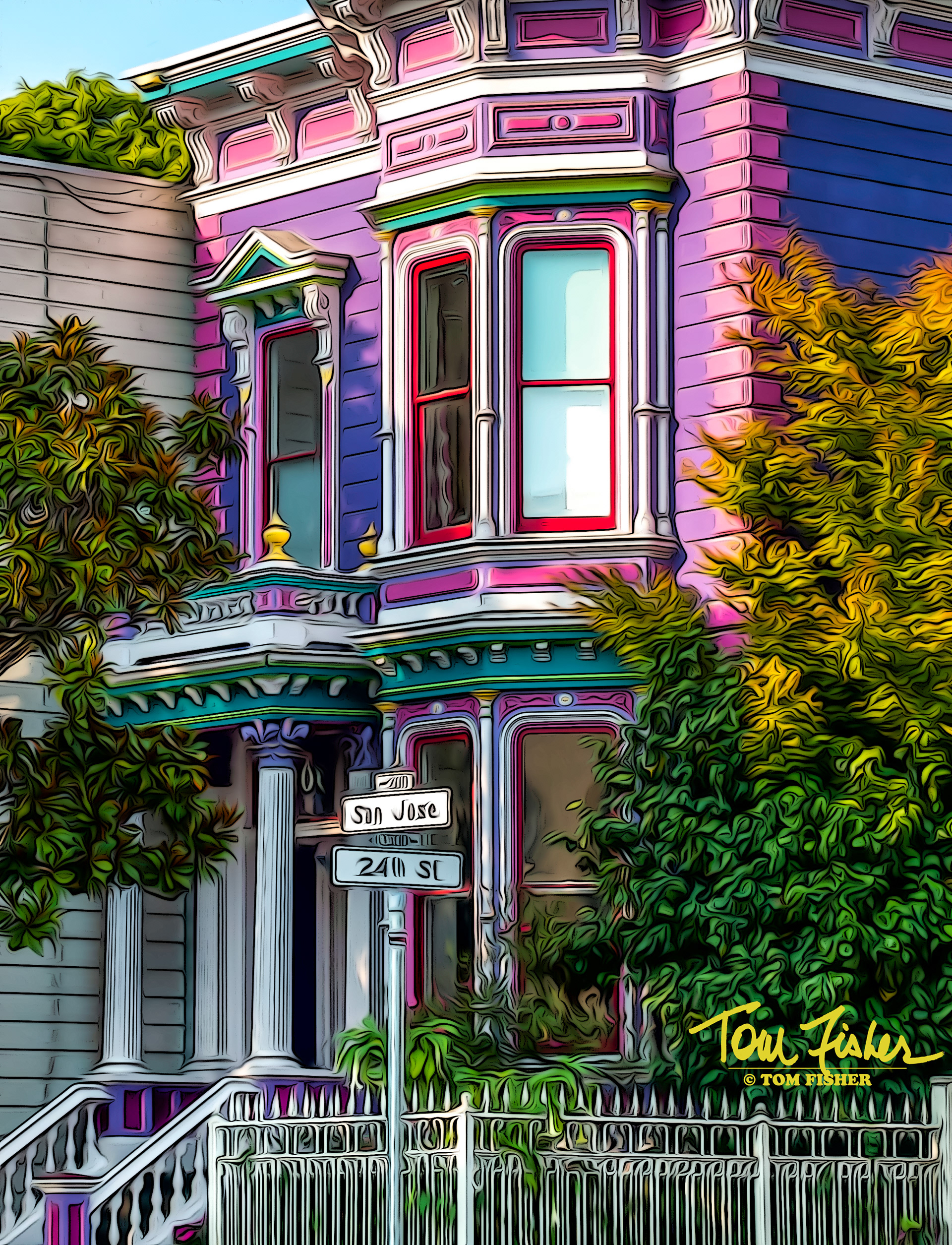 Iconic 1900's home in San Francisco, CA