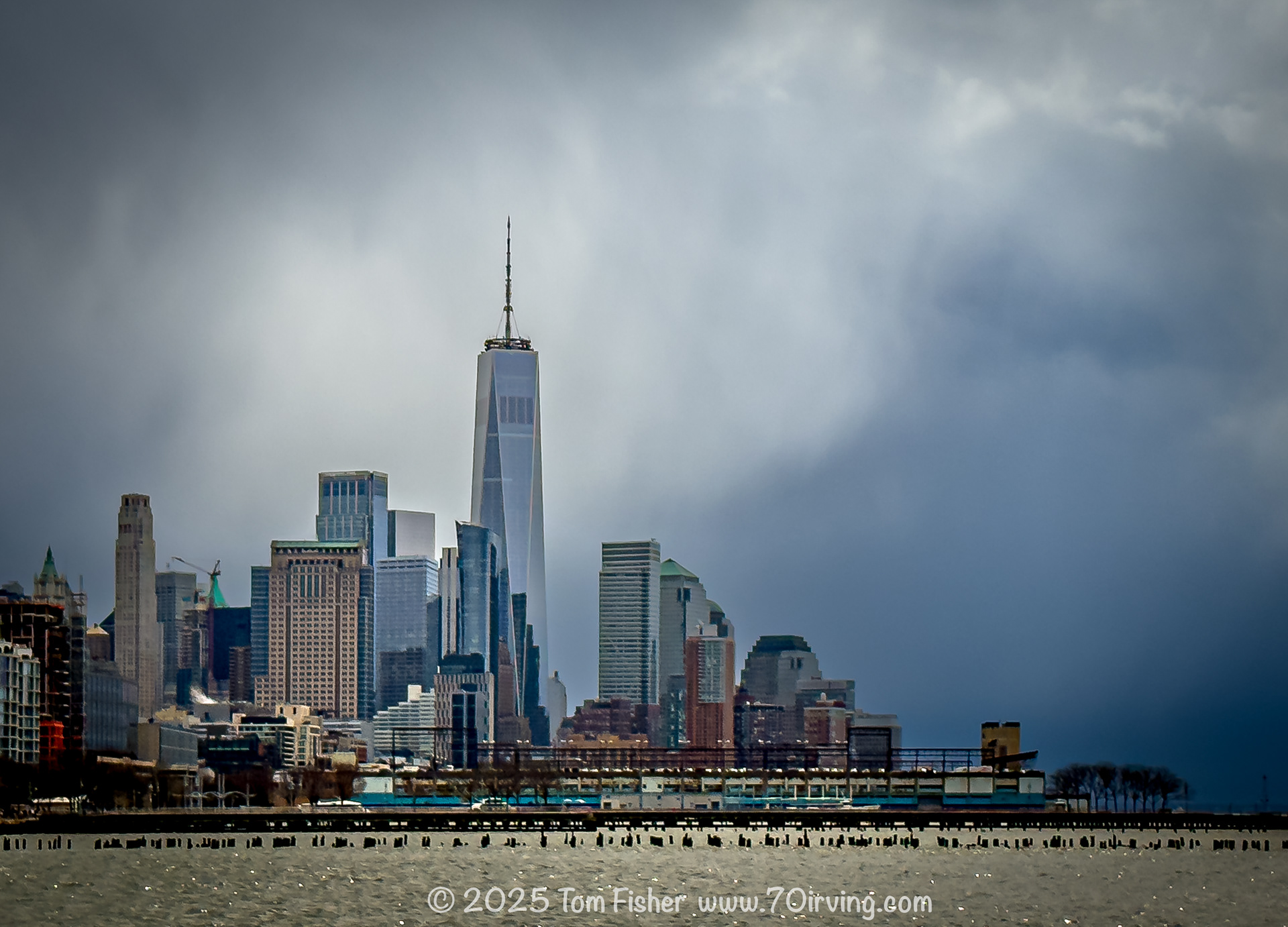 Storm Over Lower Manhattan