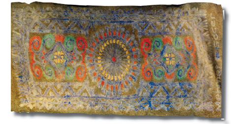 Felt Beam from Karadirlik Village, Turkey, made by Mehmet Göçer (Source: Soysaldi, 1998: 73).