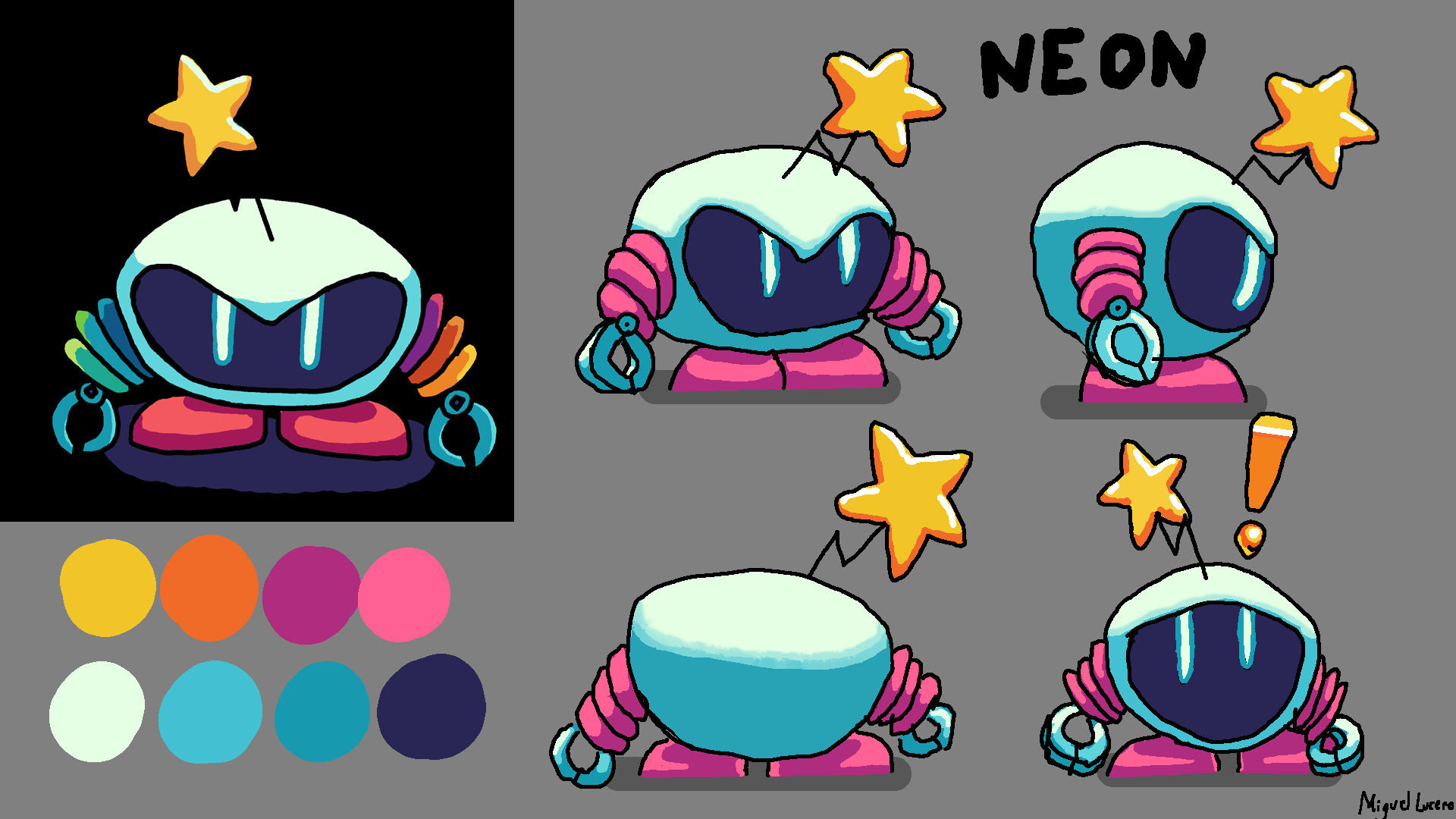 Neon Character Sheet