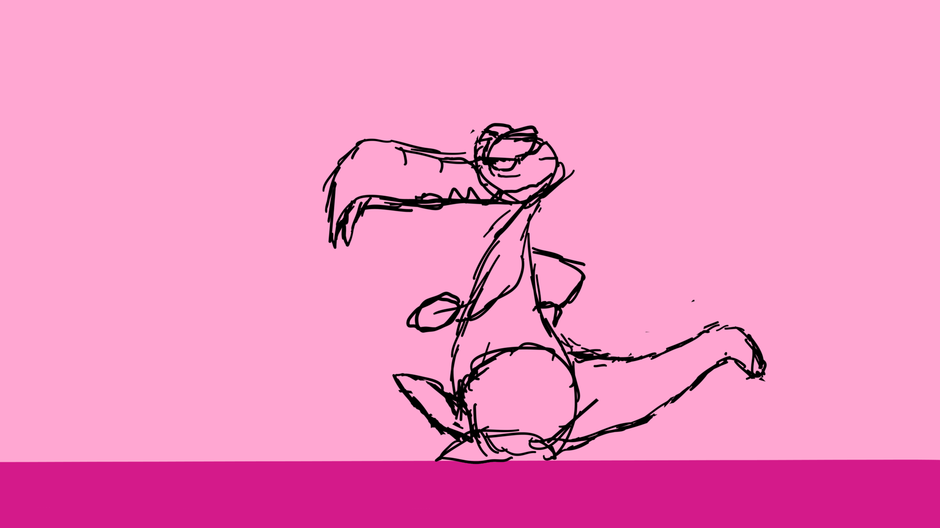 Alligator Walk Cycle