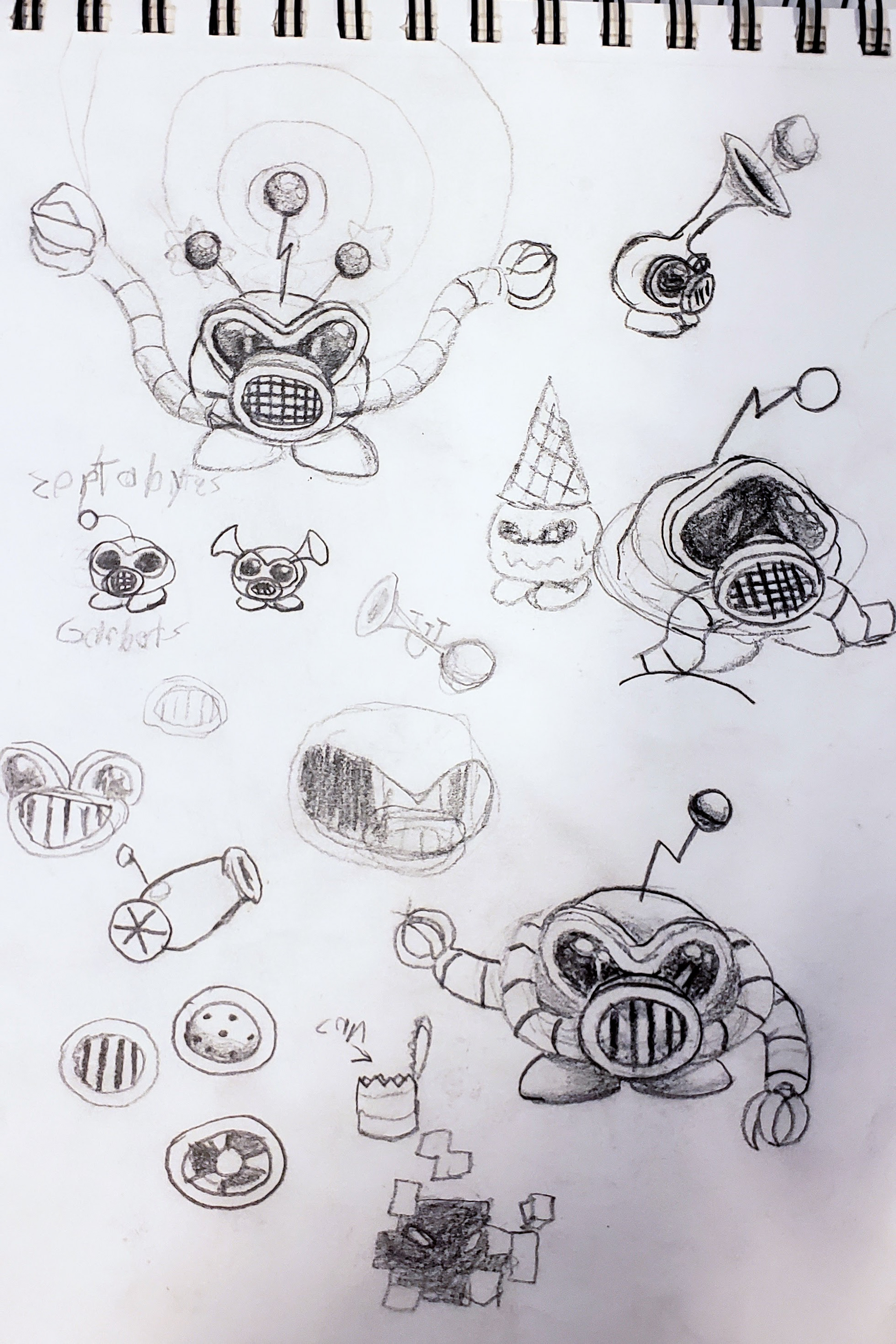 Gargatron Sketches