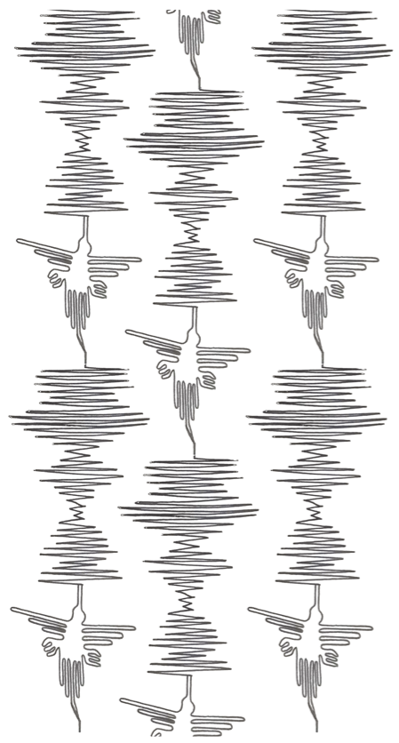 Inspiration : Pre-Columbian geogyphs - Nazca Lines, Peru
