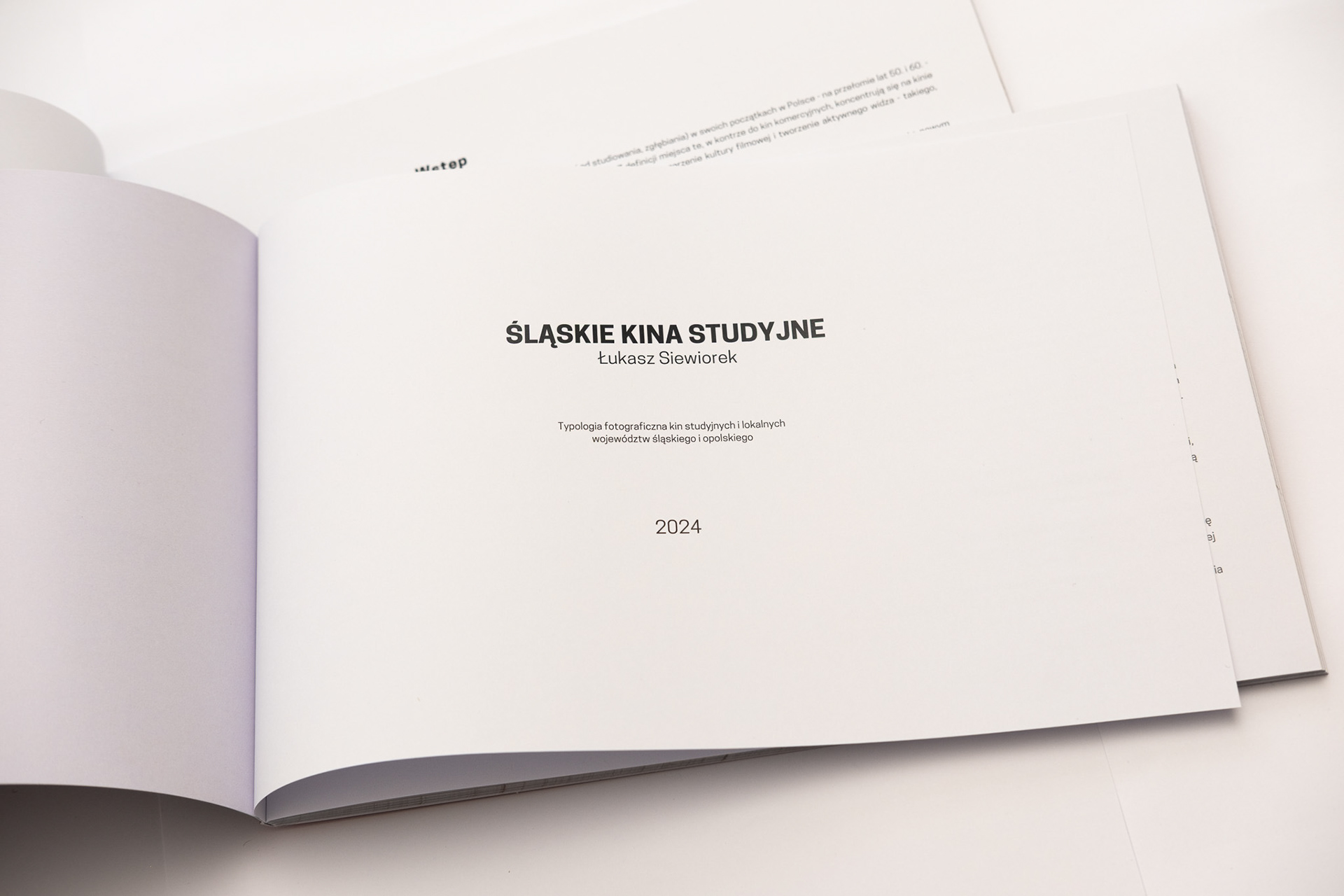 Śląskie Kina Studyjne - strona tytułowa