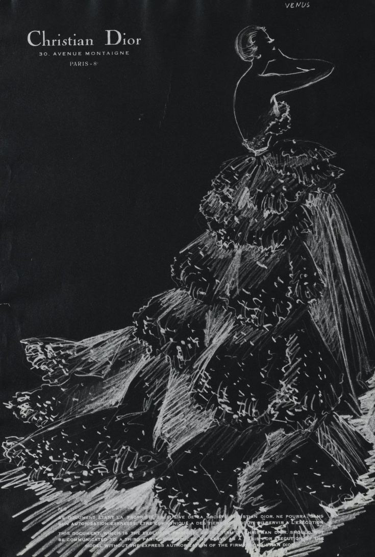 Christian Dior Collection Haute Couture Automne / Hiver 1949-50