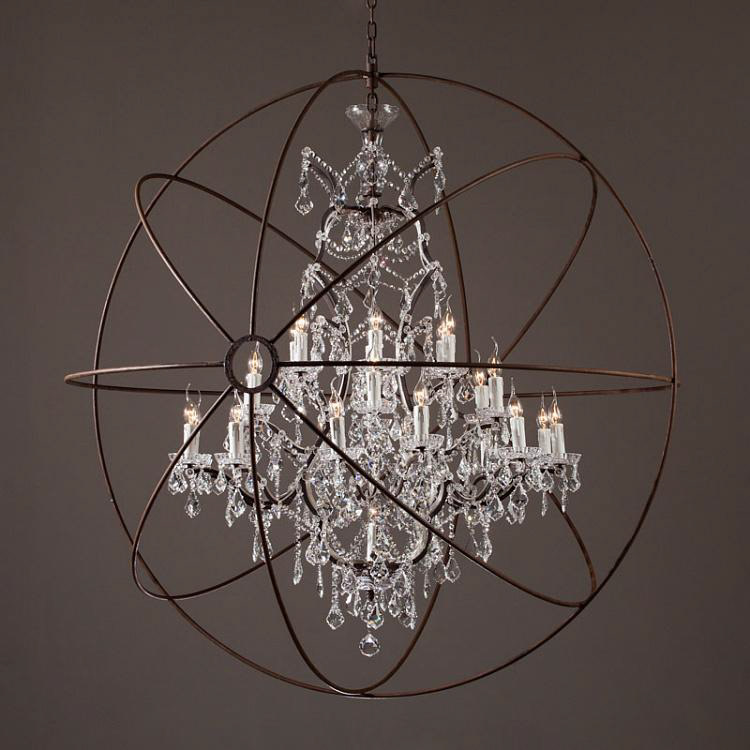 Gyro Crystal Chandelier Large — Timothy Oulton